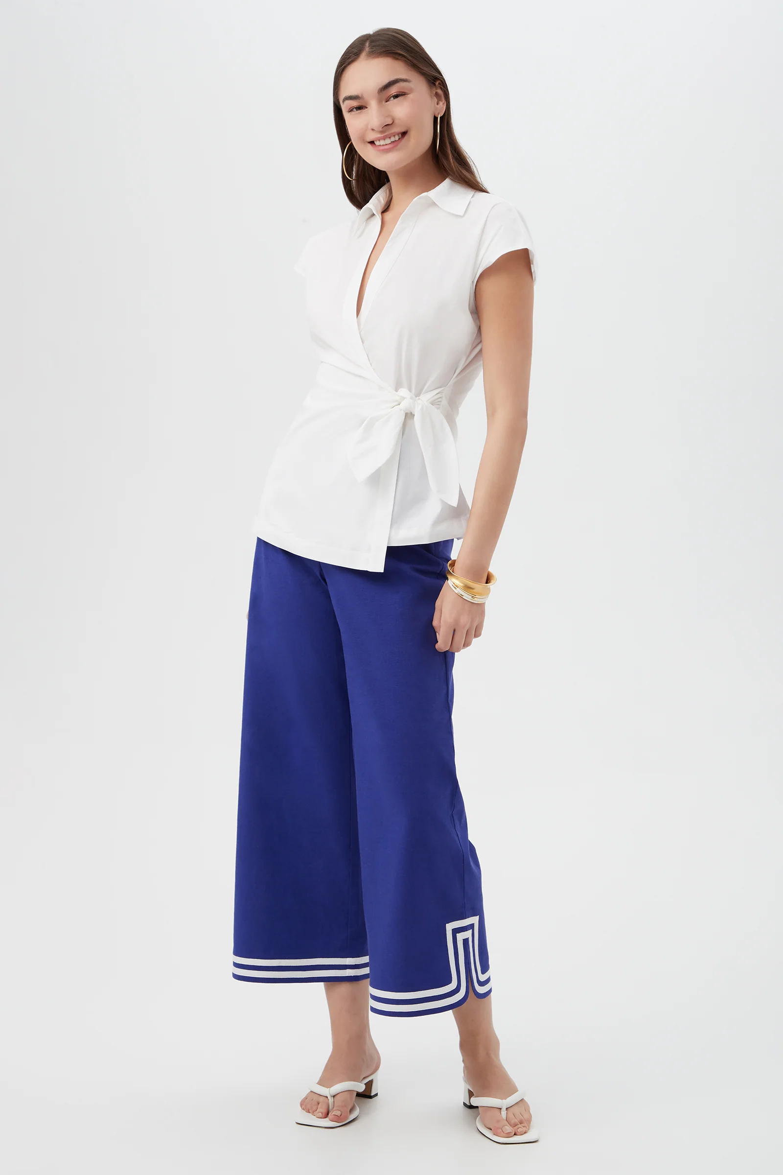 Abbey Wide-Leg Crop Pant - Image 2