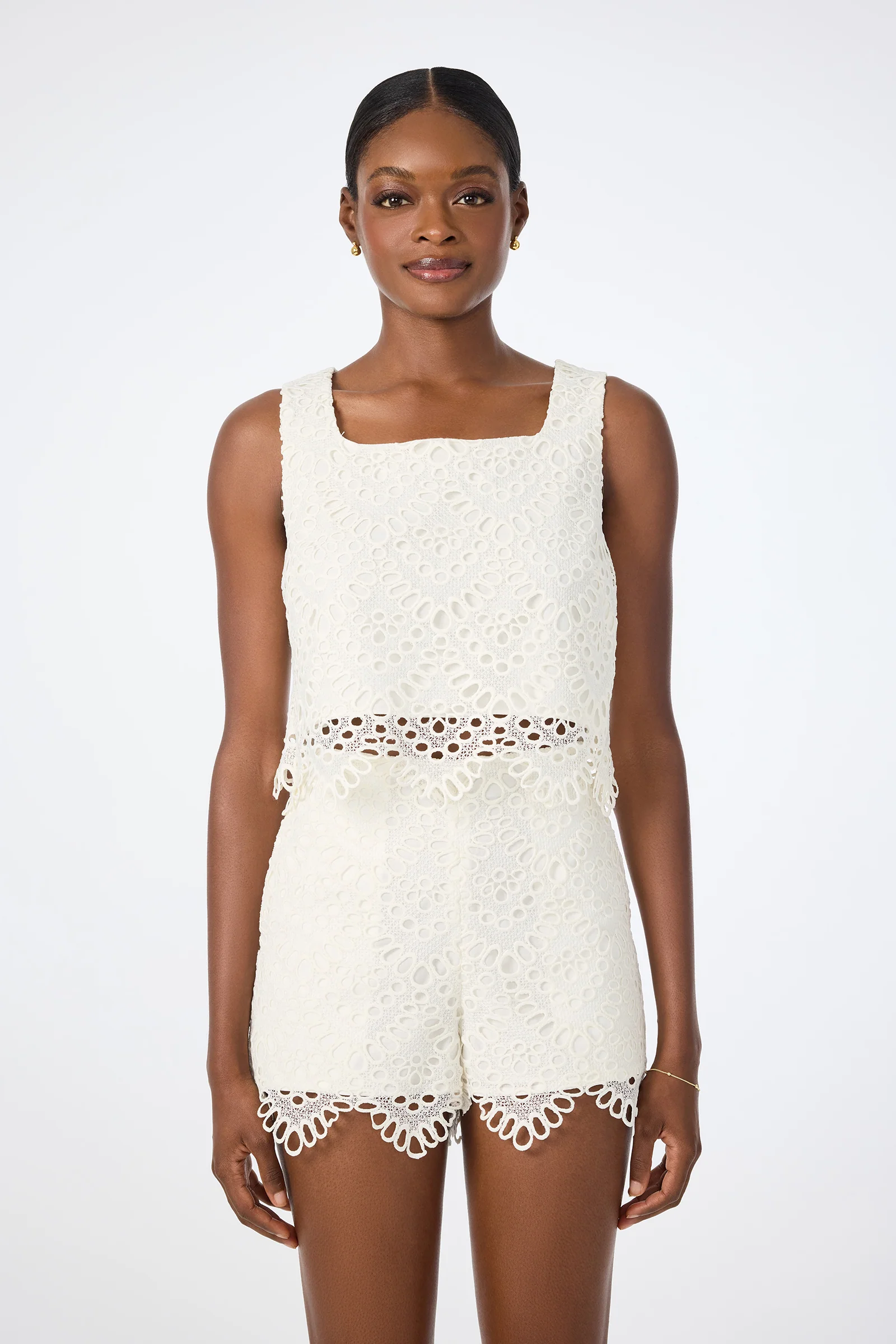 Albi Lace Crop Top