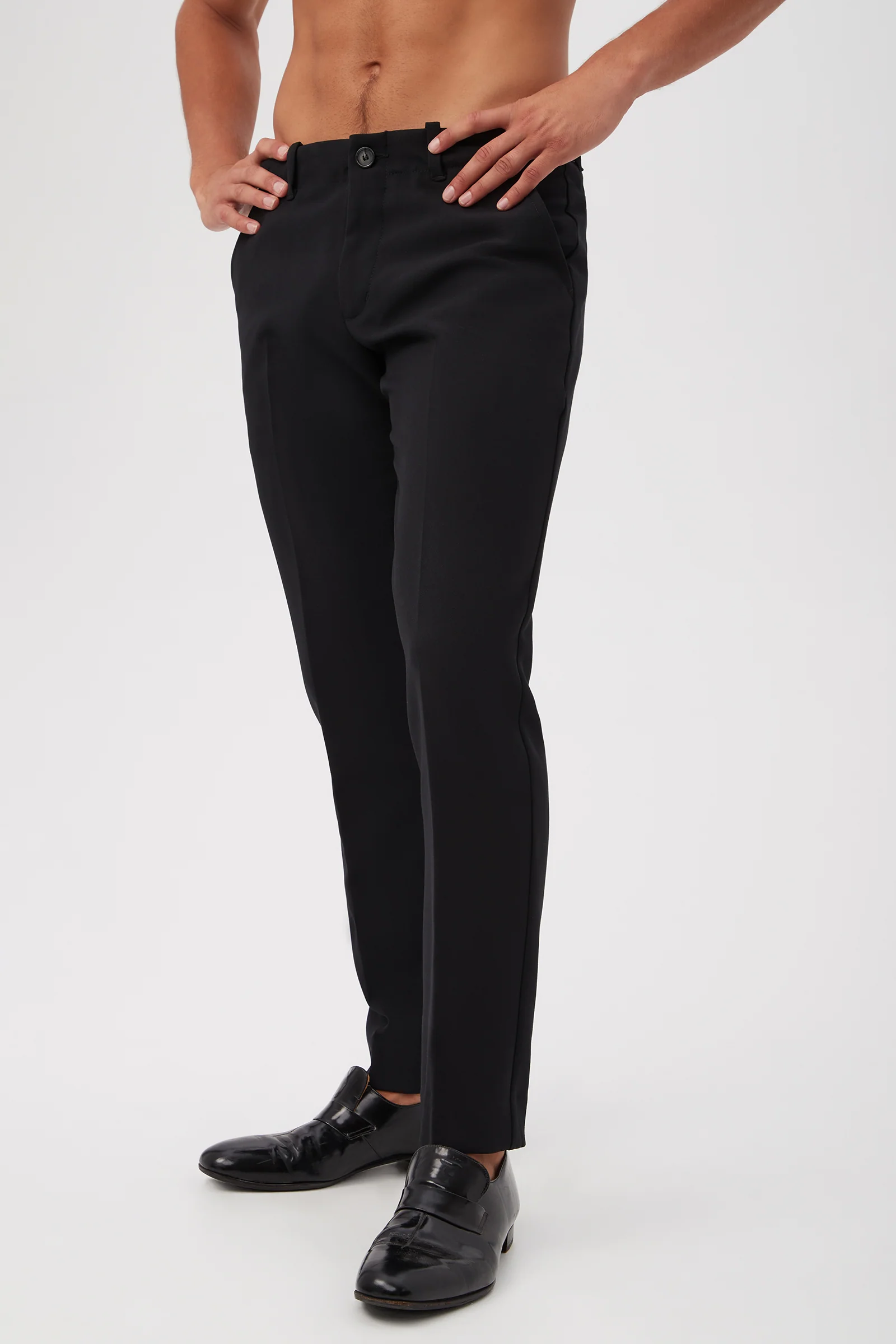 Alex Slim Trouser - Luxe Drape - Image 4