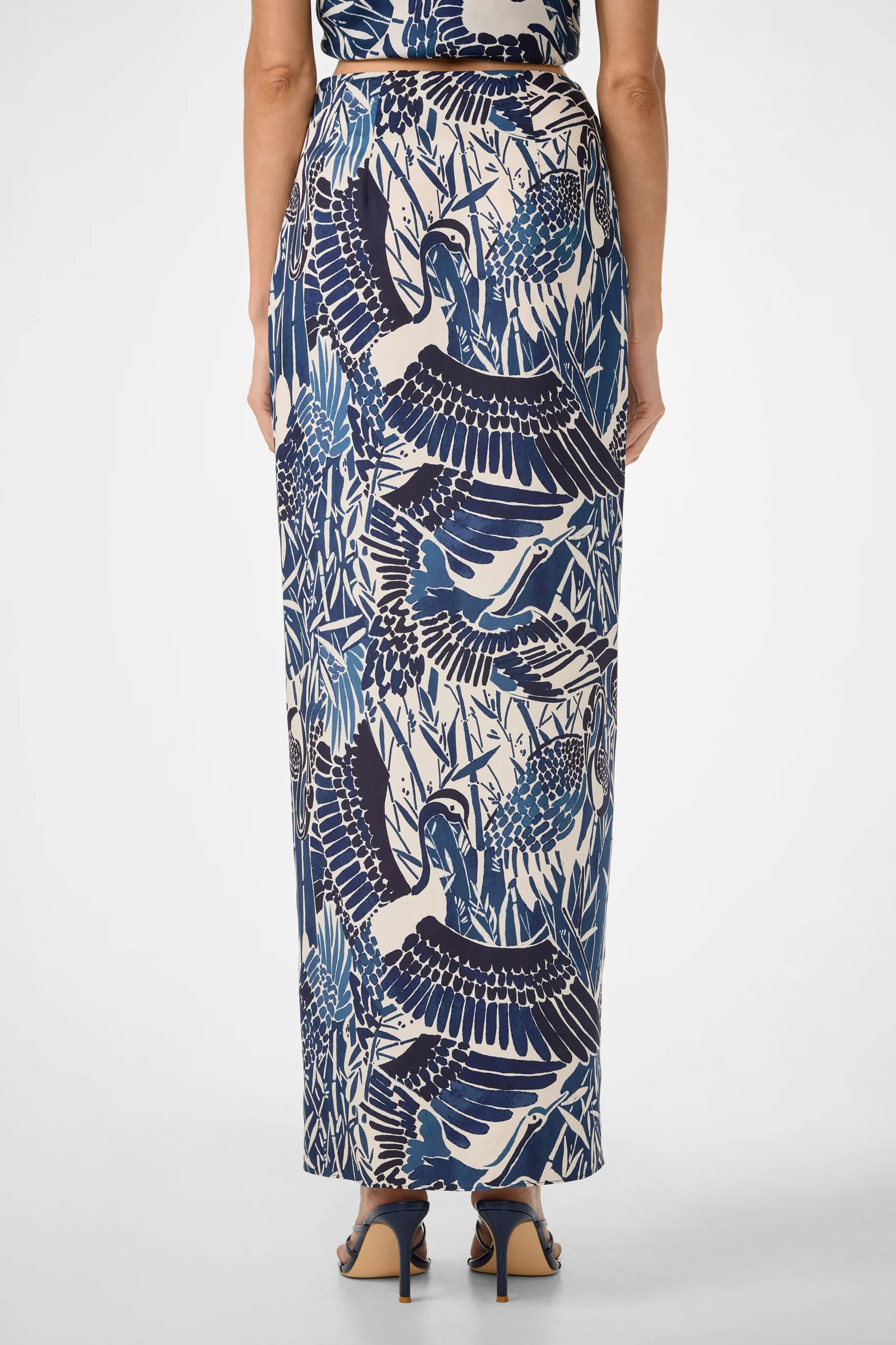 Alodia Tie-Front Maxi Skirt - Tsuru - Image 4
