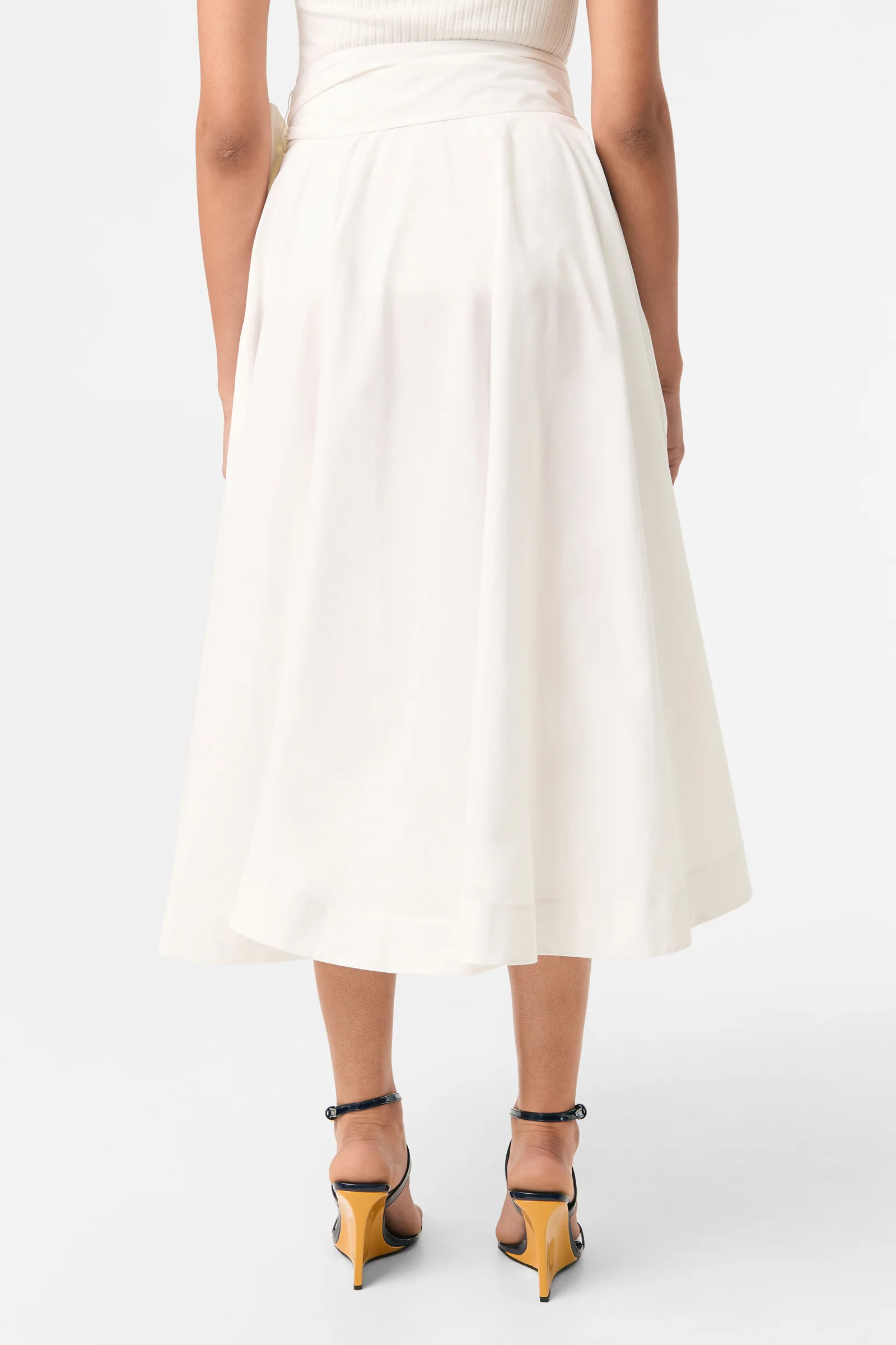 Amano Bow-Tie Midi Skirt - Image 4
