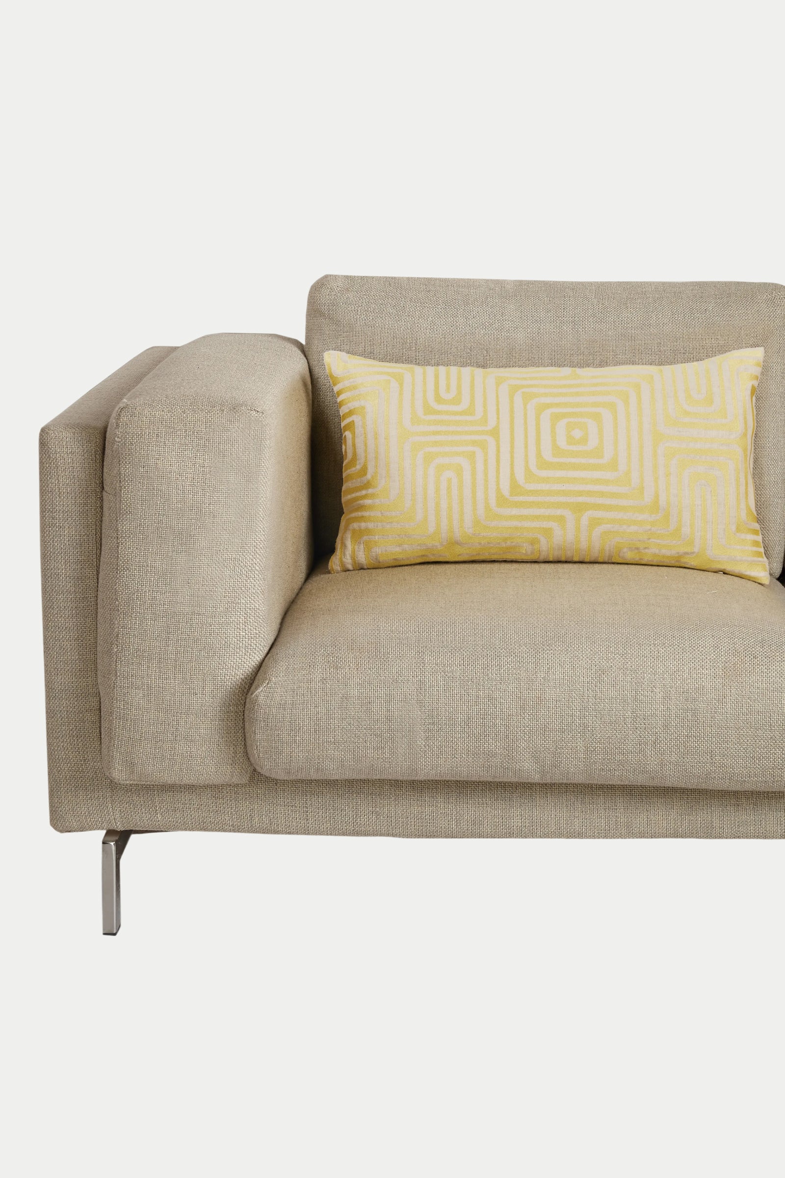 Amazing Maze Embroidered Lumbar Pillow - Image 6