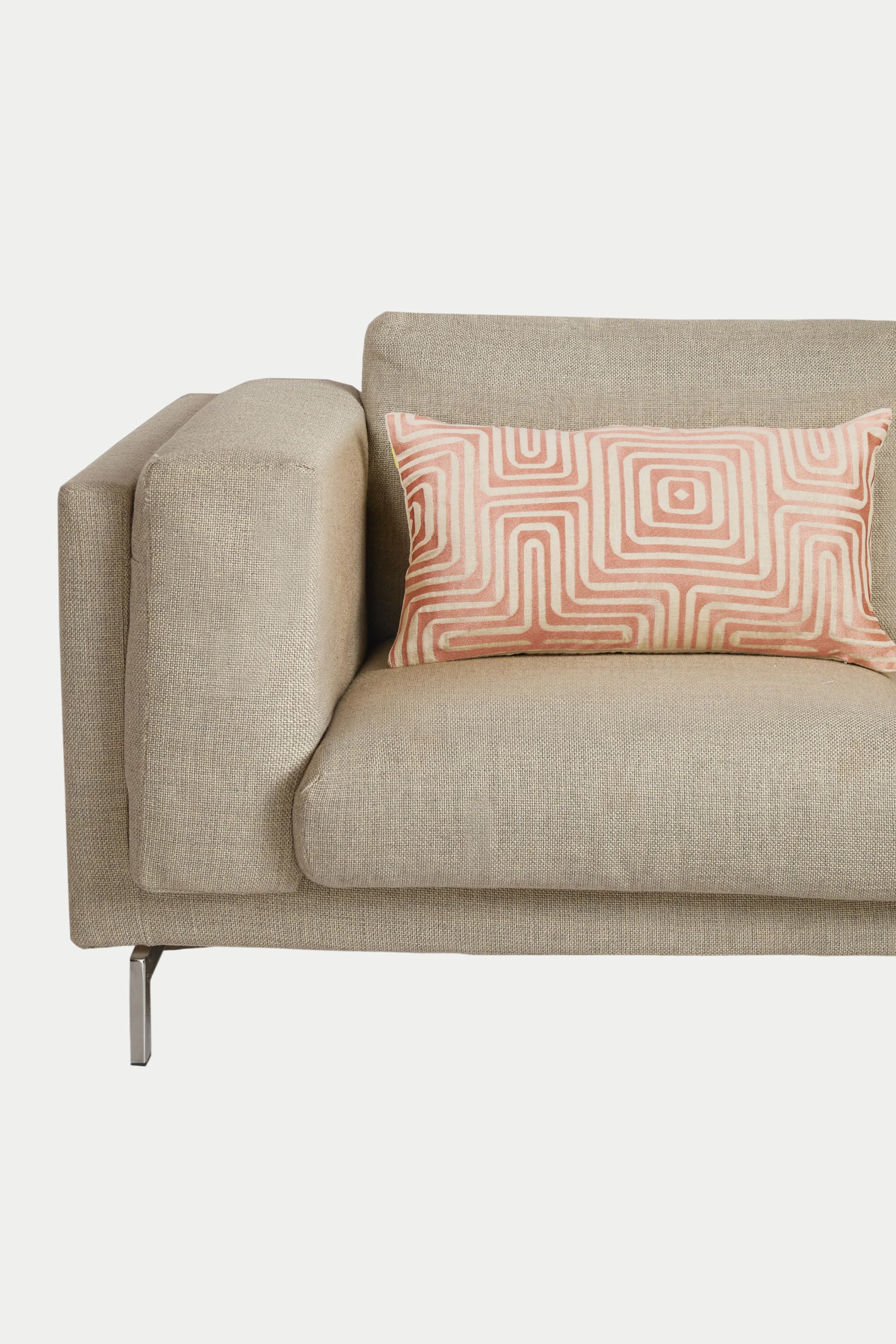 Amazing Maze Embroidered Lumbar Pillow - Image 6