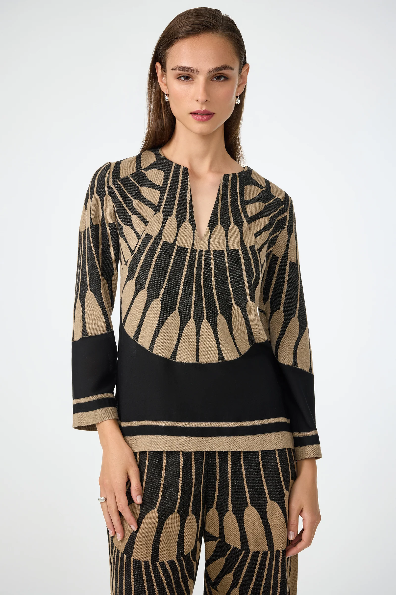 Amy Top - Juniper Fil Coupe
