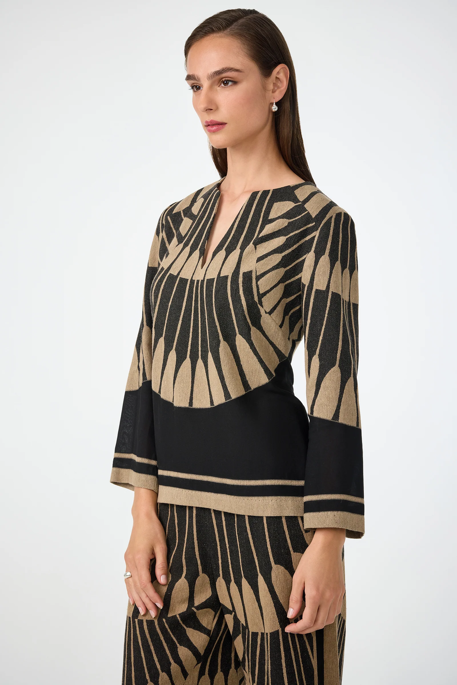 Amy Top - Juniper Fil Coupe - Image 3