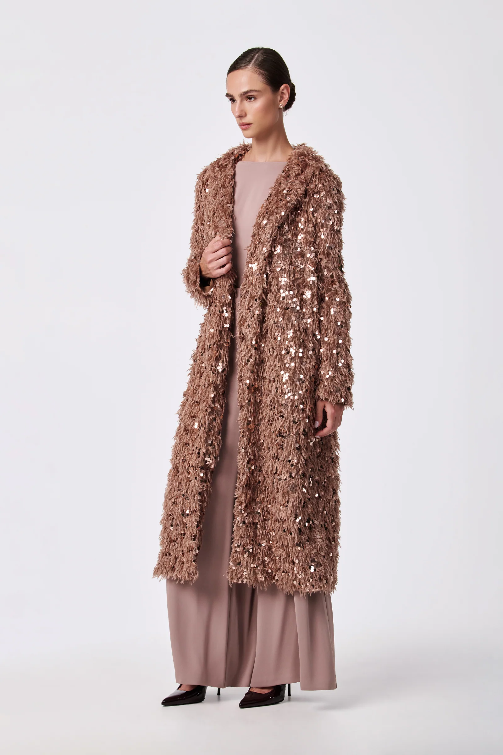 Anna Faux Fur Coat - Image 2