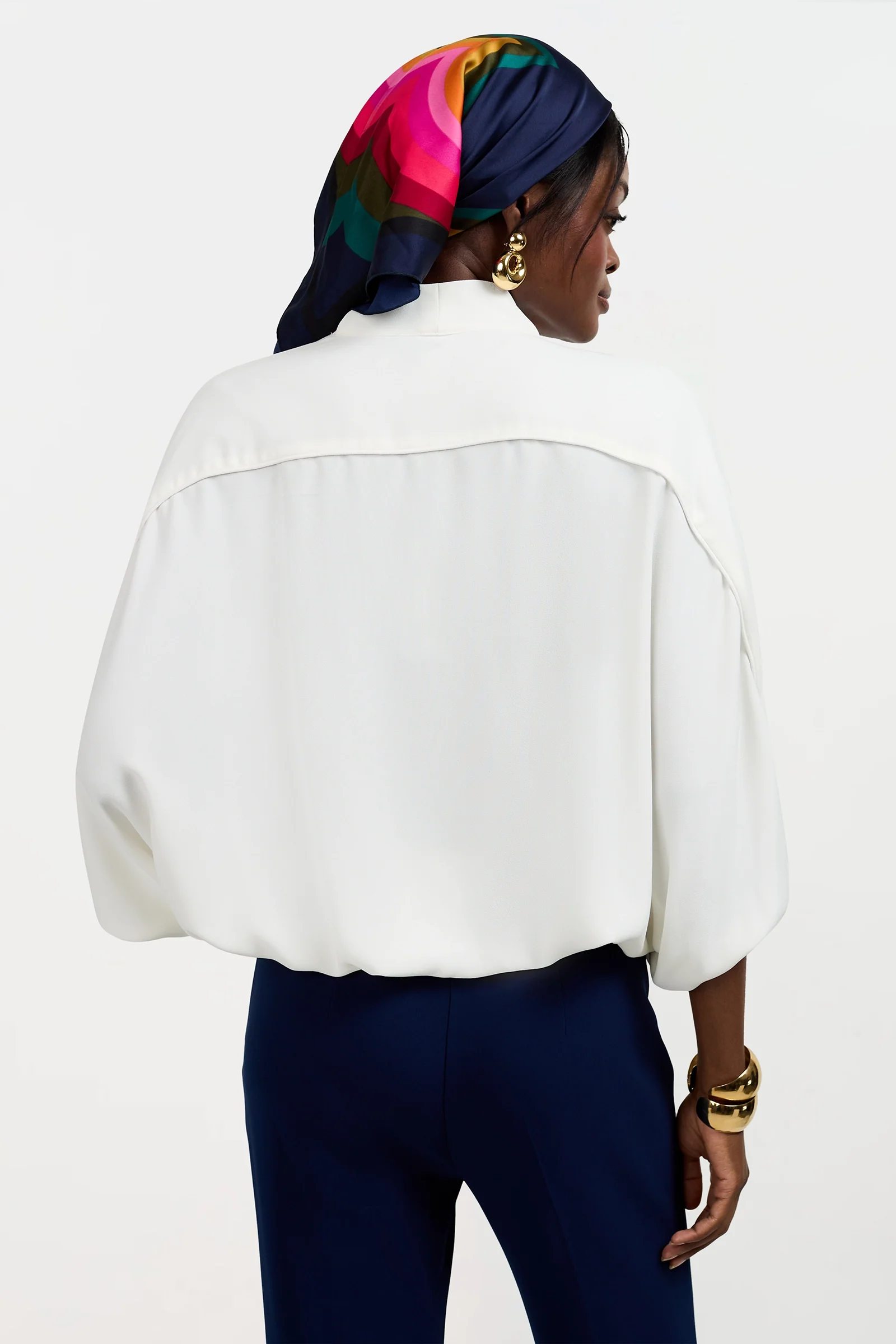 Anora V-Neck Wrap Top - Image 3