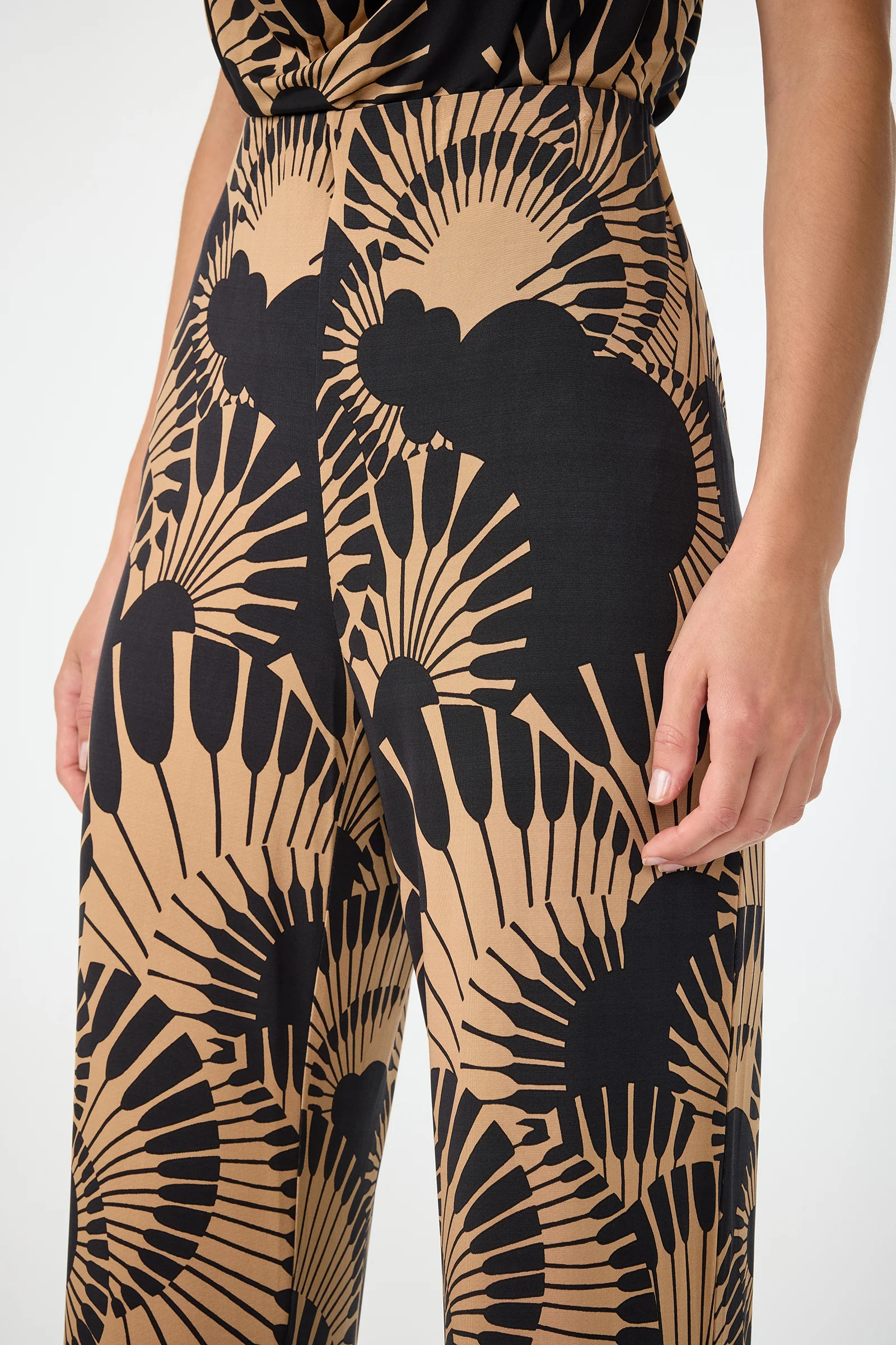 Atoll Wide-Leg Cropped Pant - Juniper Jersey - Image 5