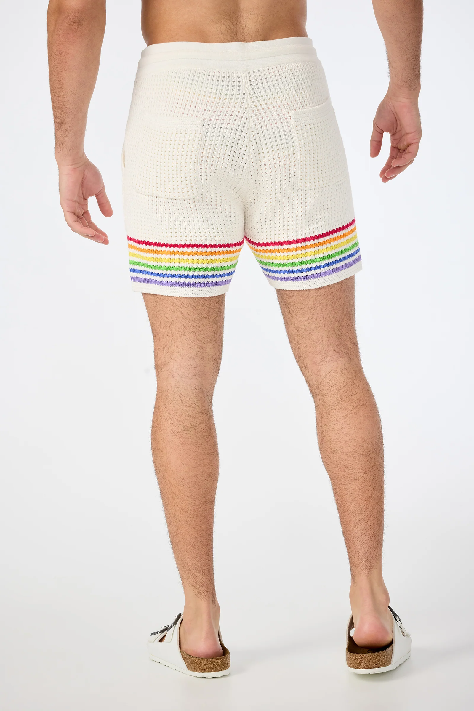 August Open-Knit Short - Pride - Image 4