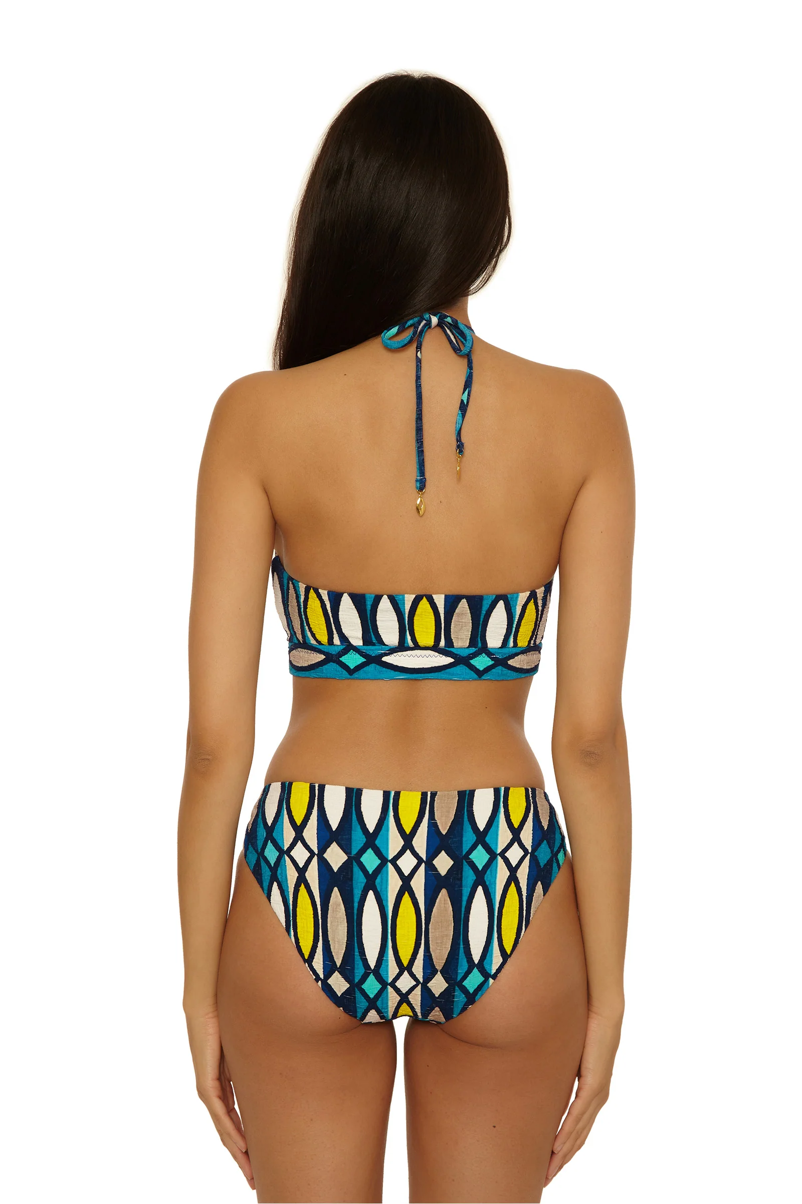 Banded Bandeau Swim Top - Paros - Image 3
