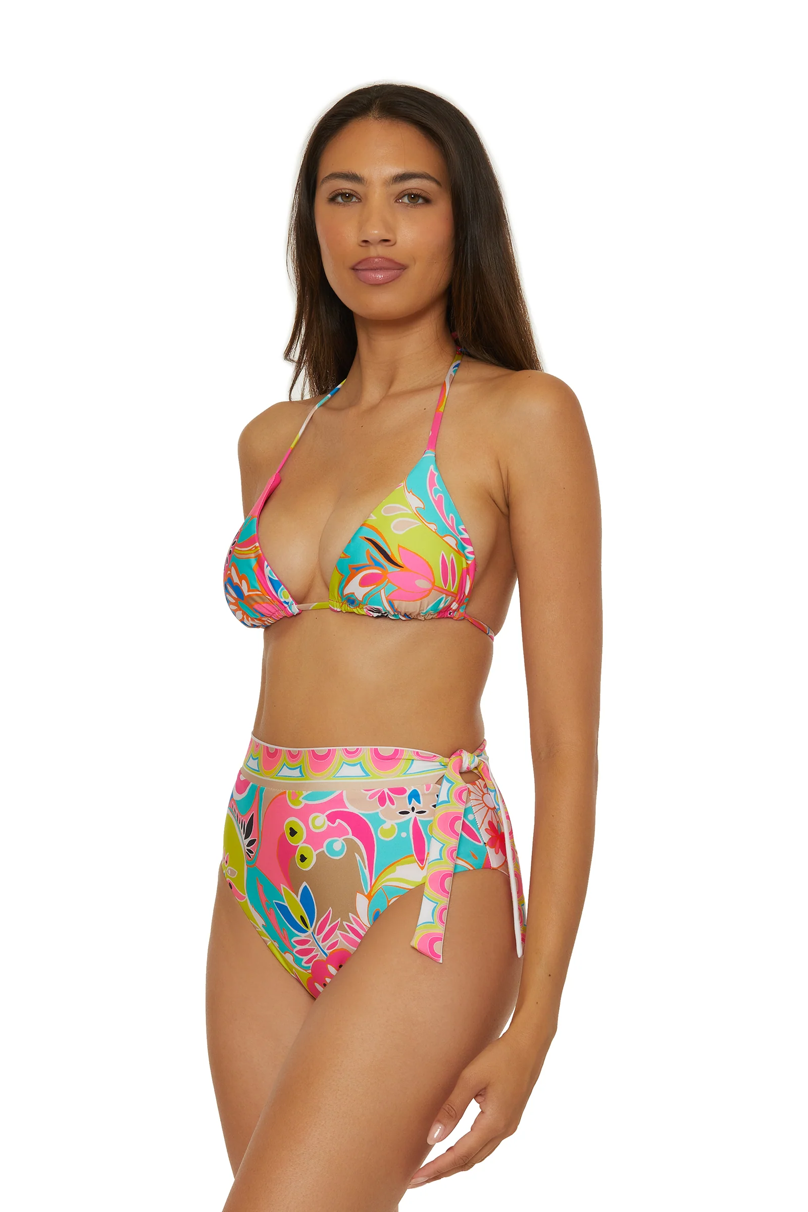 Banded High-Waist Swim Bottom - Venus - Image 3