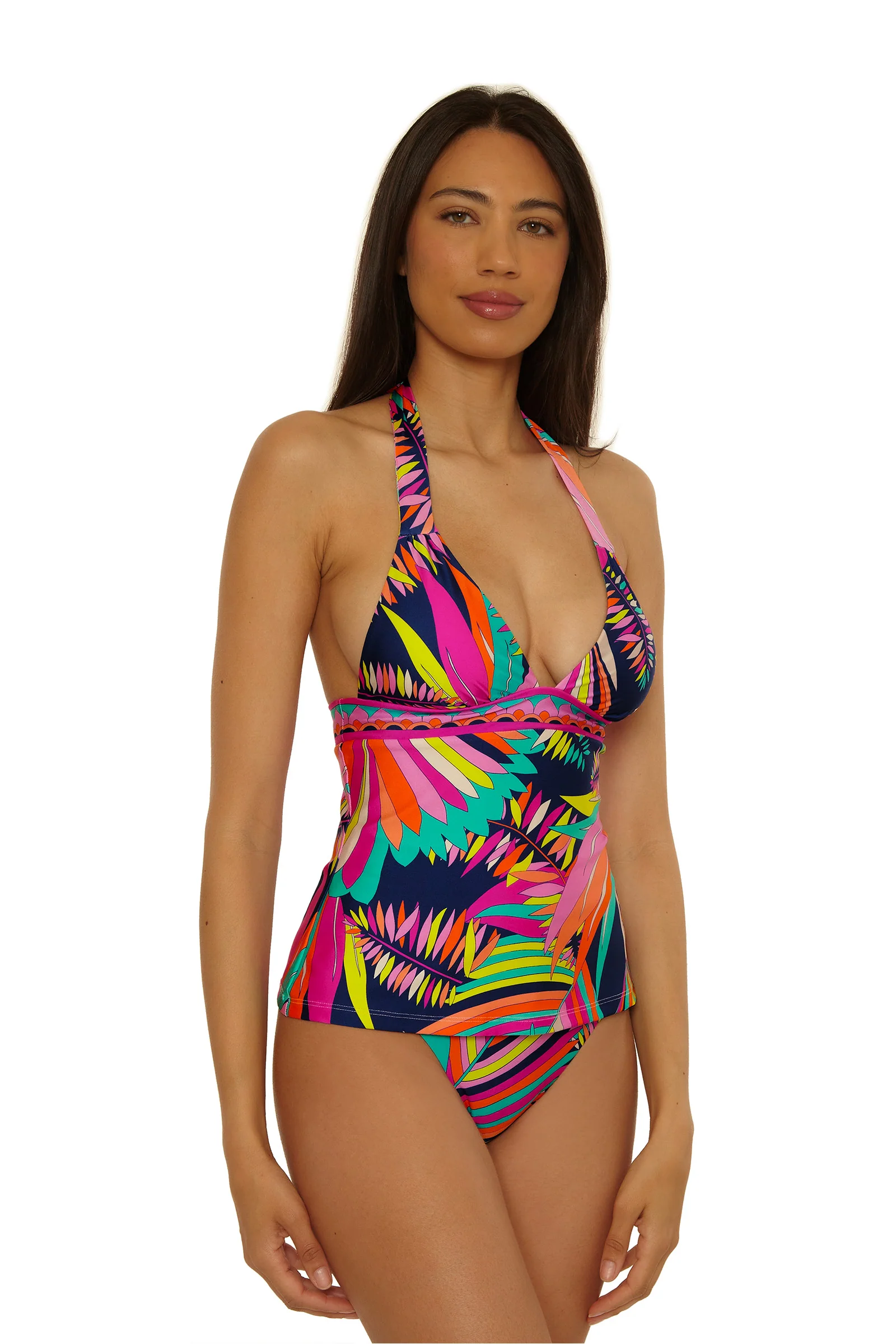 Banded Tankini Swim Top - Paralia - Image 2
