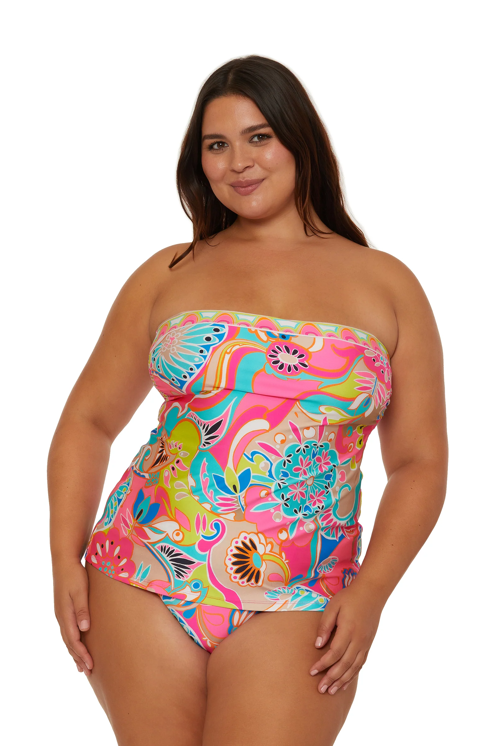 Banded Tankini Swim Top - Venus - Image 4