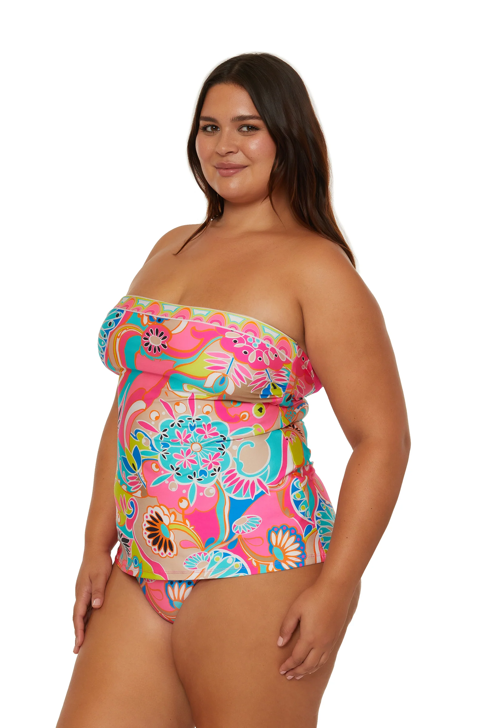 Banded Tankini Swim Top - Venus - Image 5