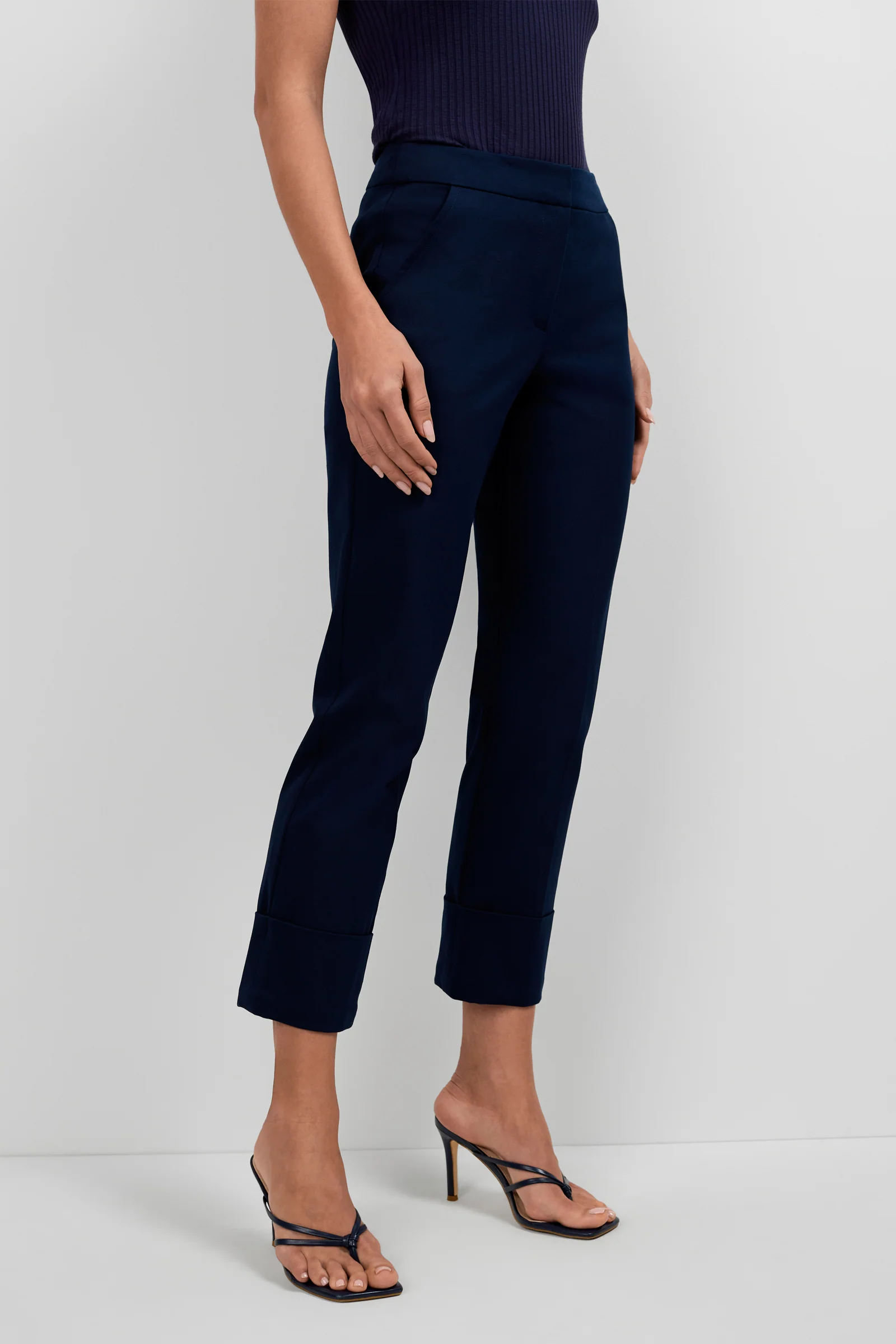 Banshee Cropped Cuff Hem Pant - Image 3