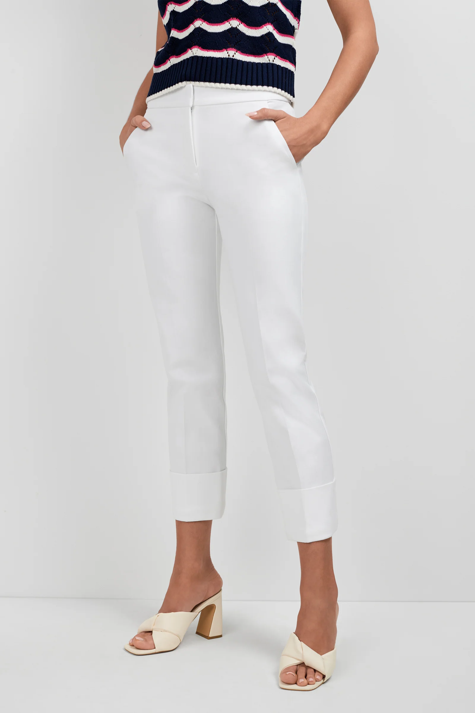 Banshee Cropped Cuff Hem Pant - Image 3