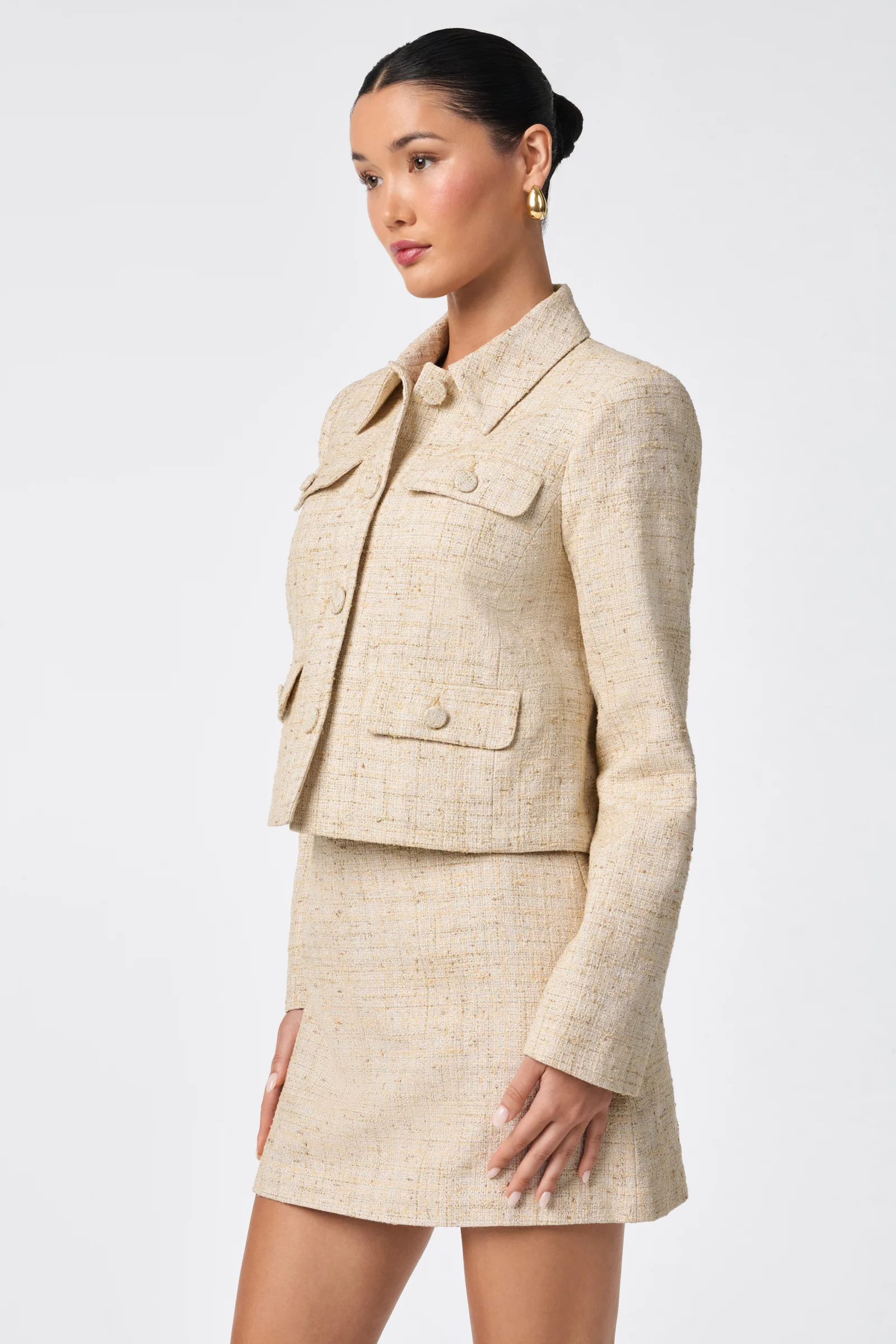 Bayonne Cropped Jacket - Image 3