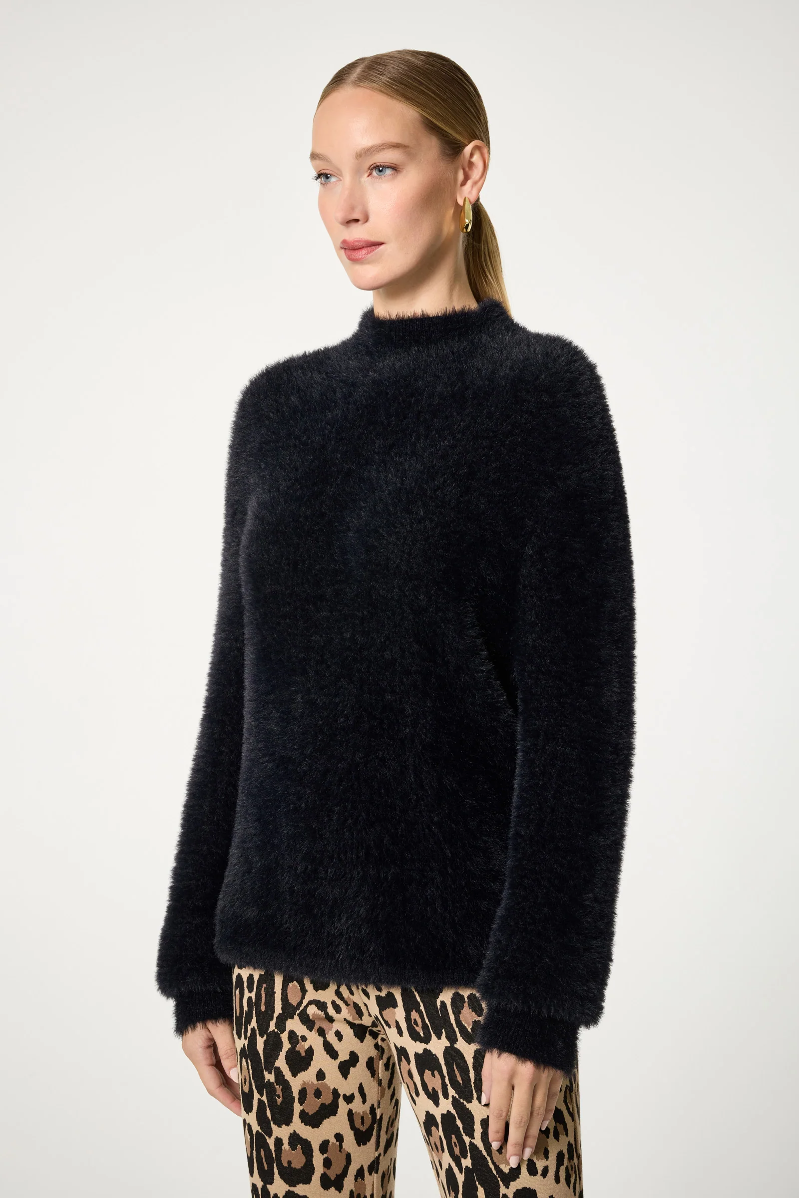 Bazaar Mock Neck Sweater - Image 3