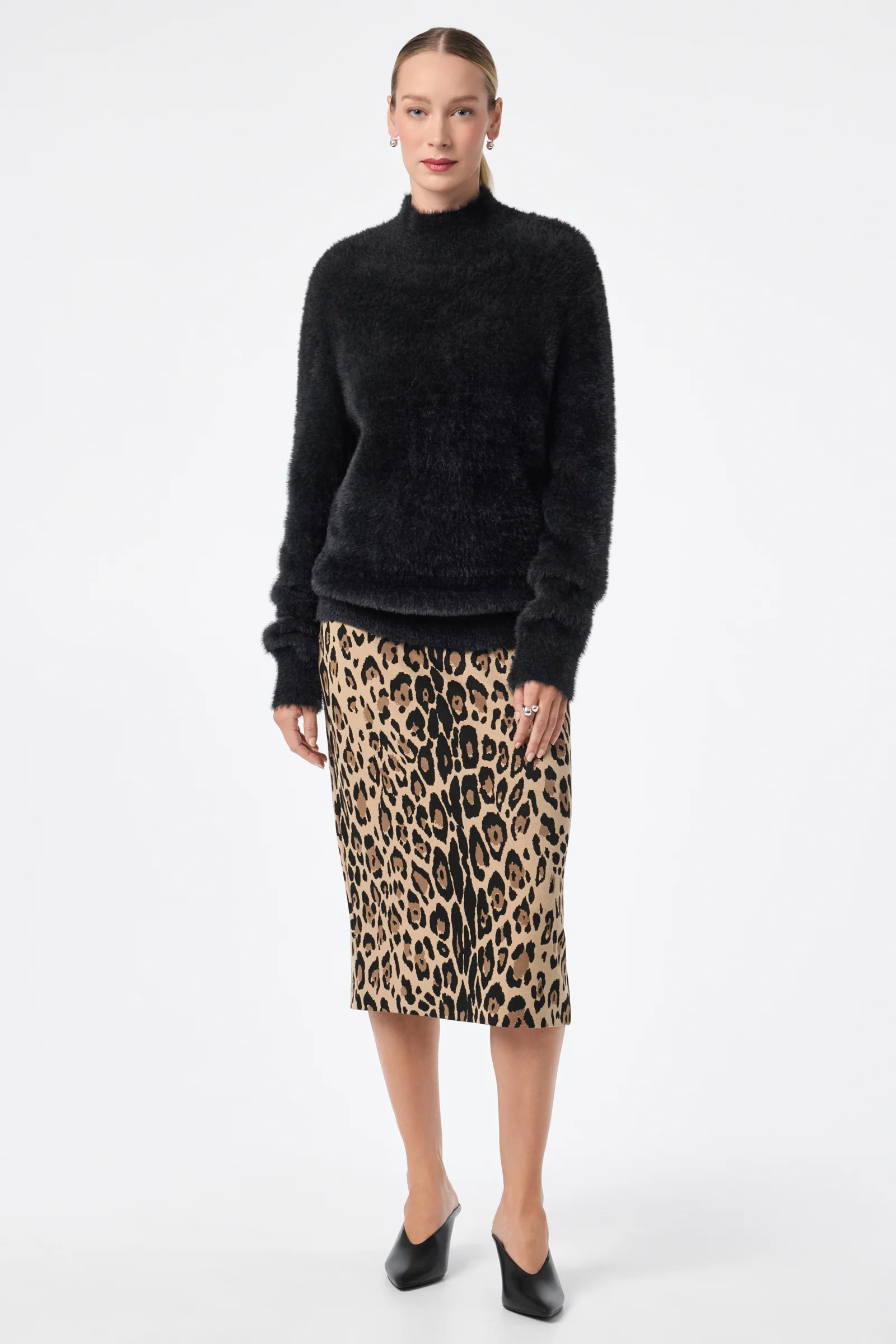 Bazaar Mock Neck Sweater - Image 6