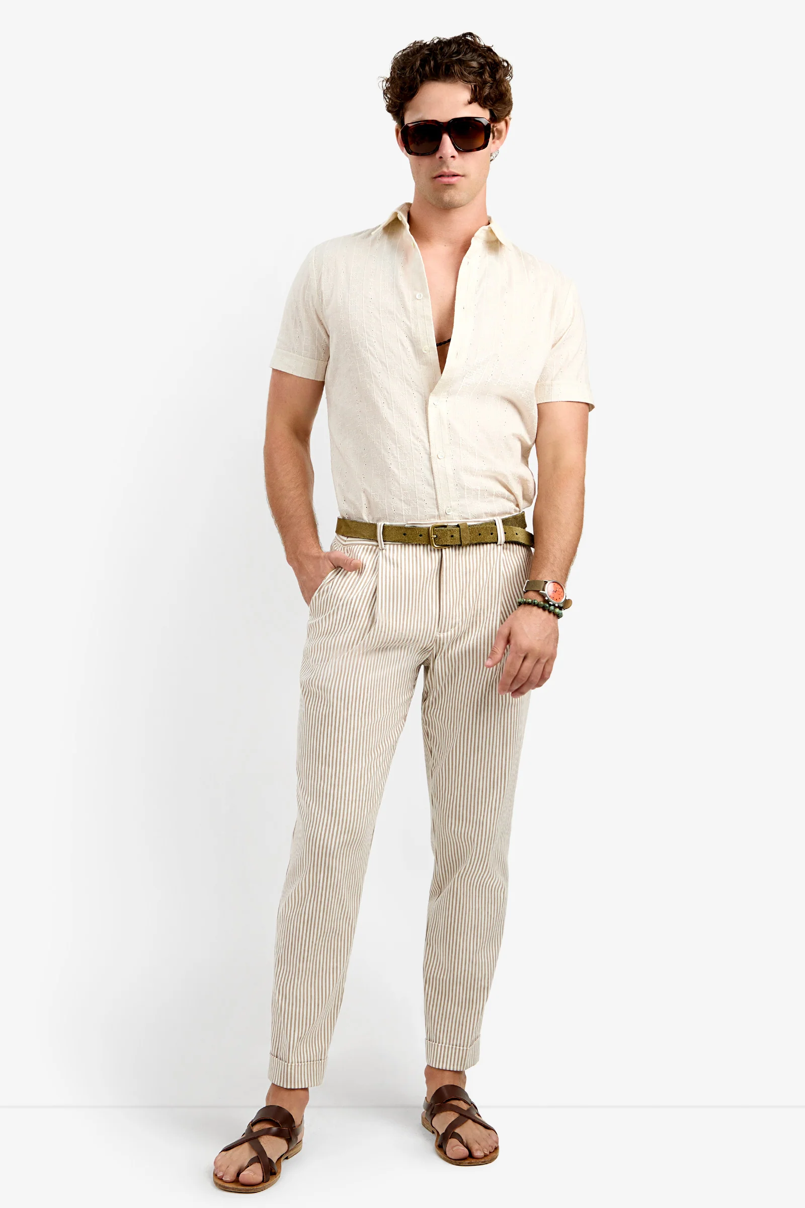 Beale Pleated Trouser