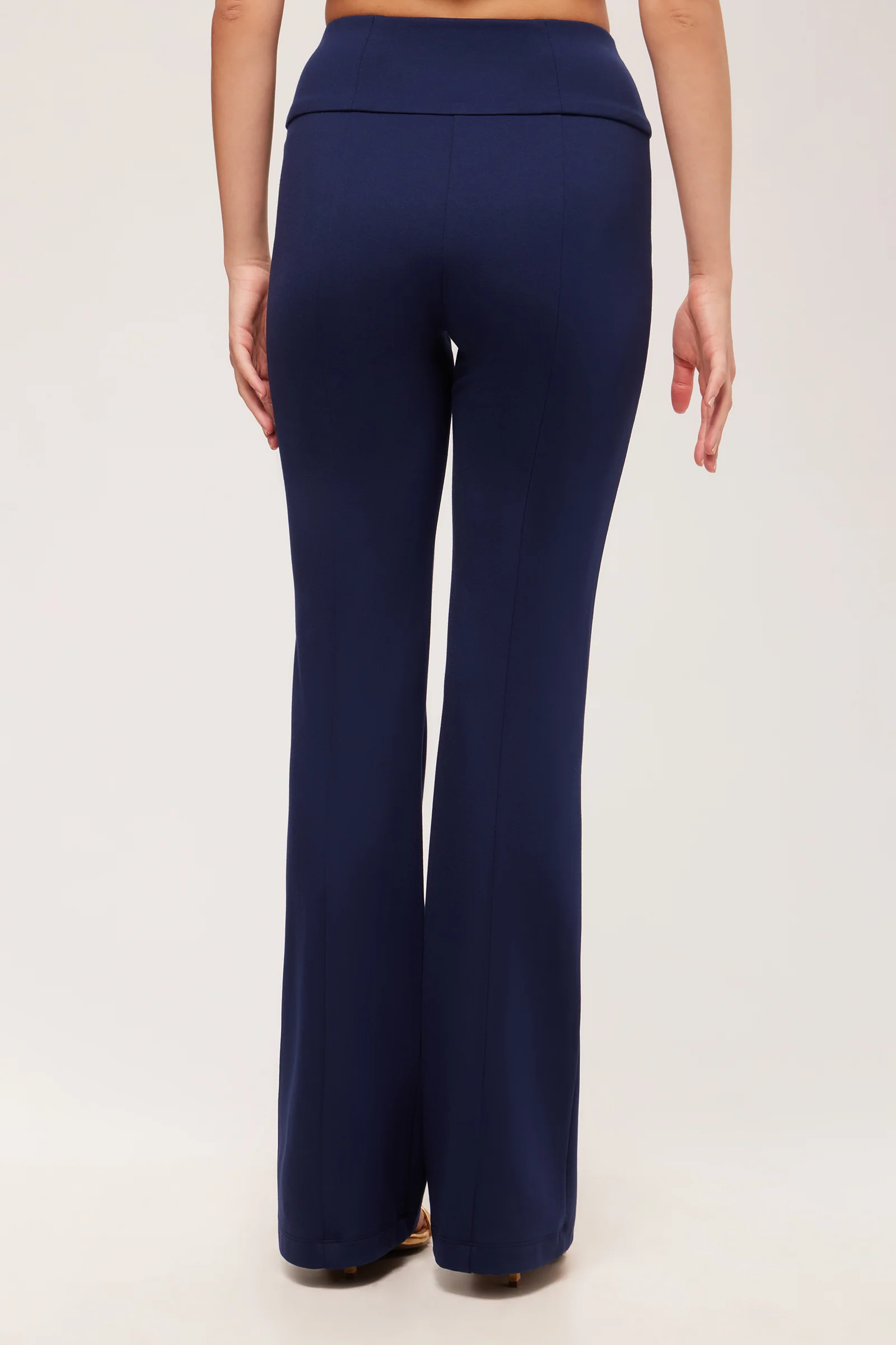 Becker High-Waist Flared Pant - Cozy Ponte - Image 4