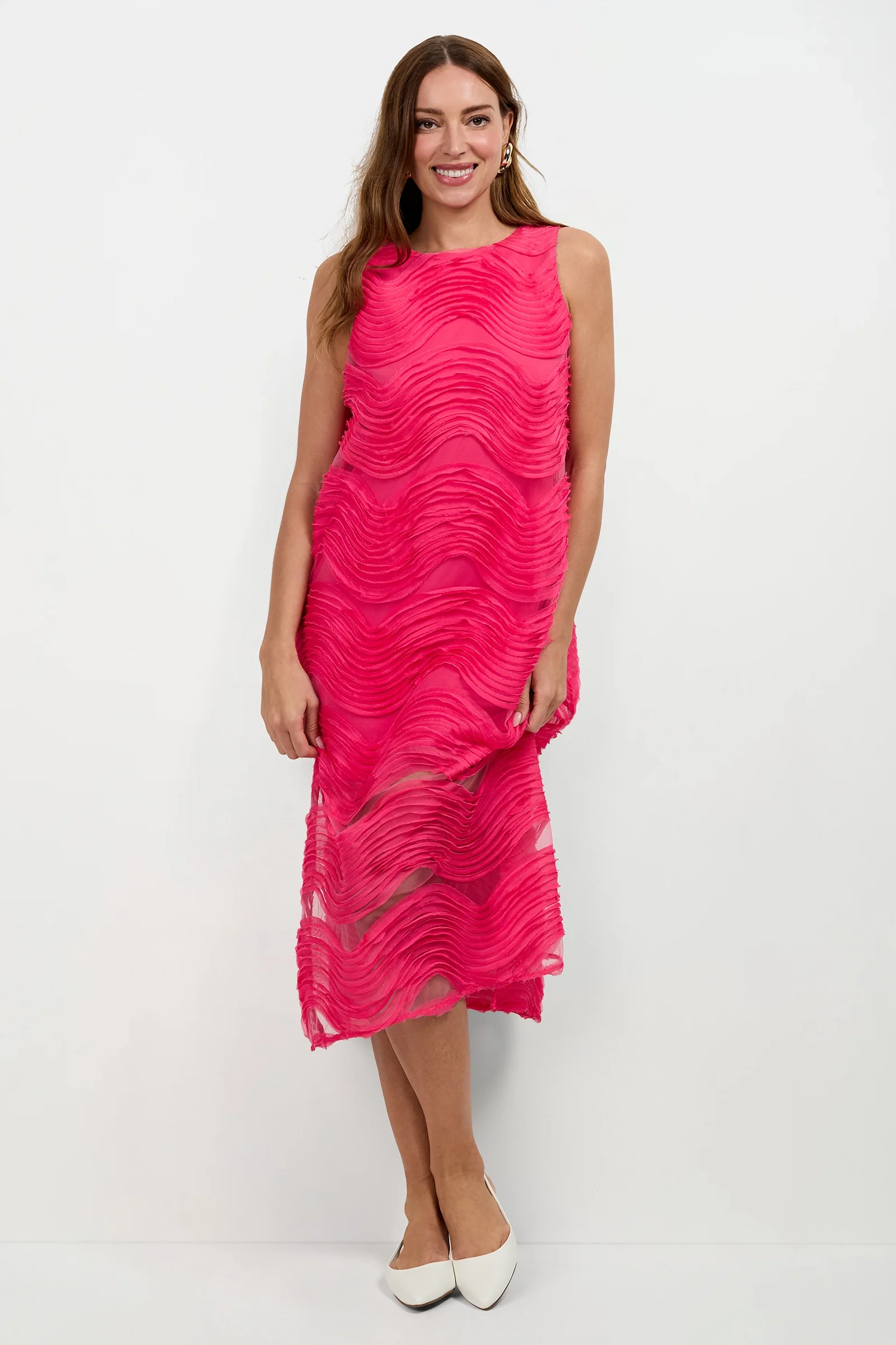 Belisama Organza Midi Dress - Image 2