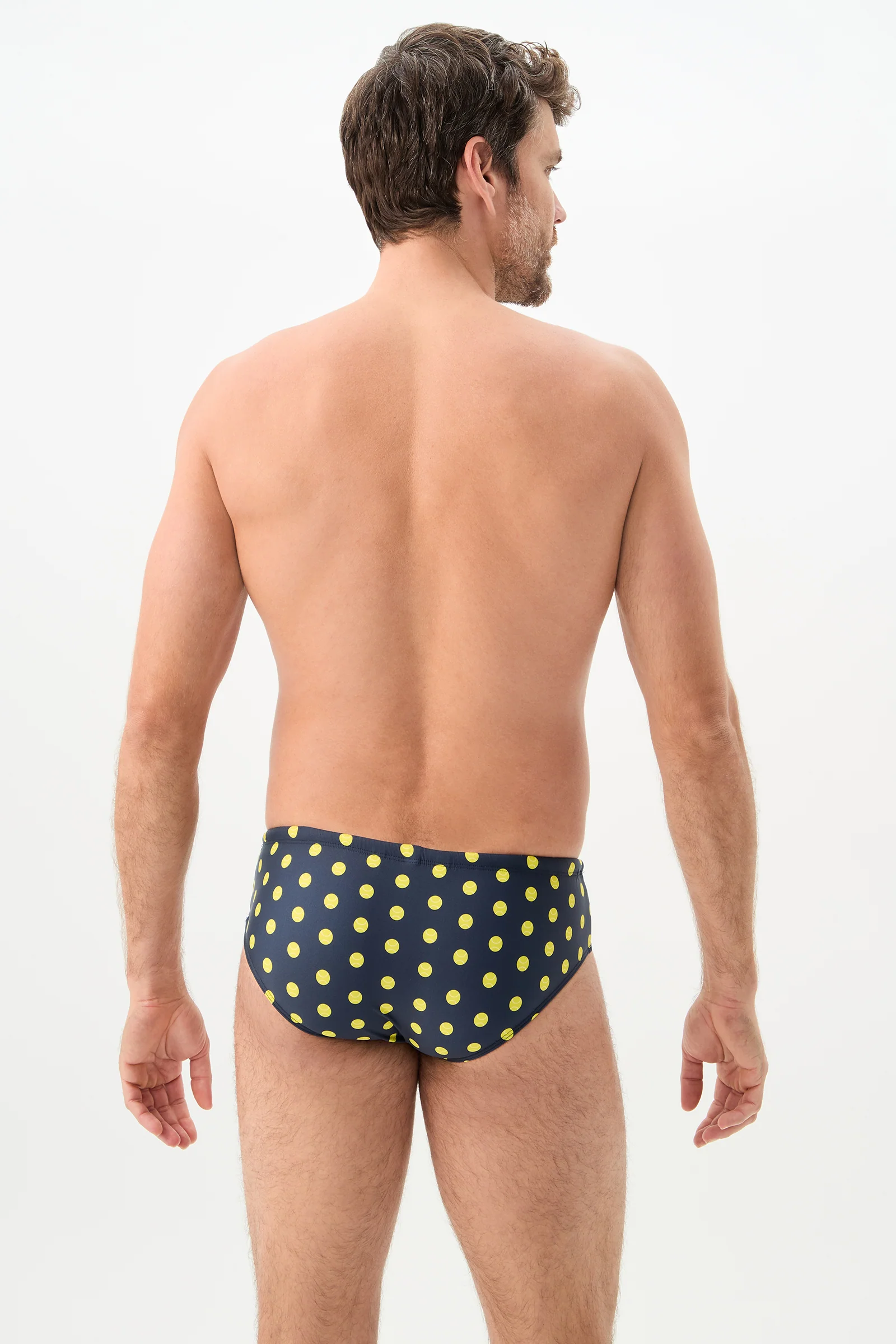 Bondi Swim Brief - Tennis Polka Dot - Image 3
