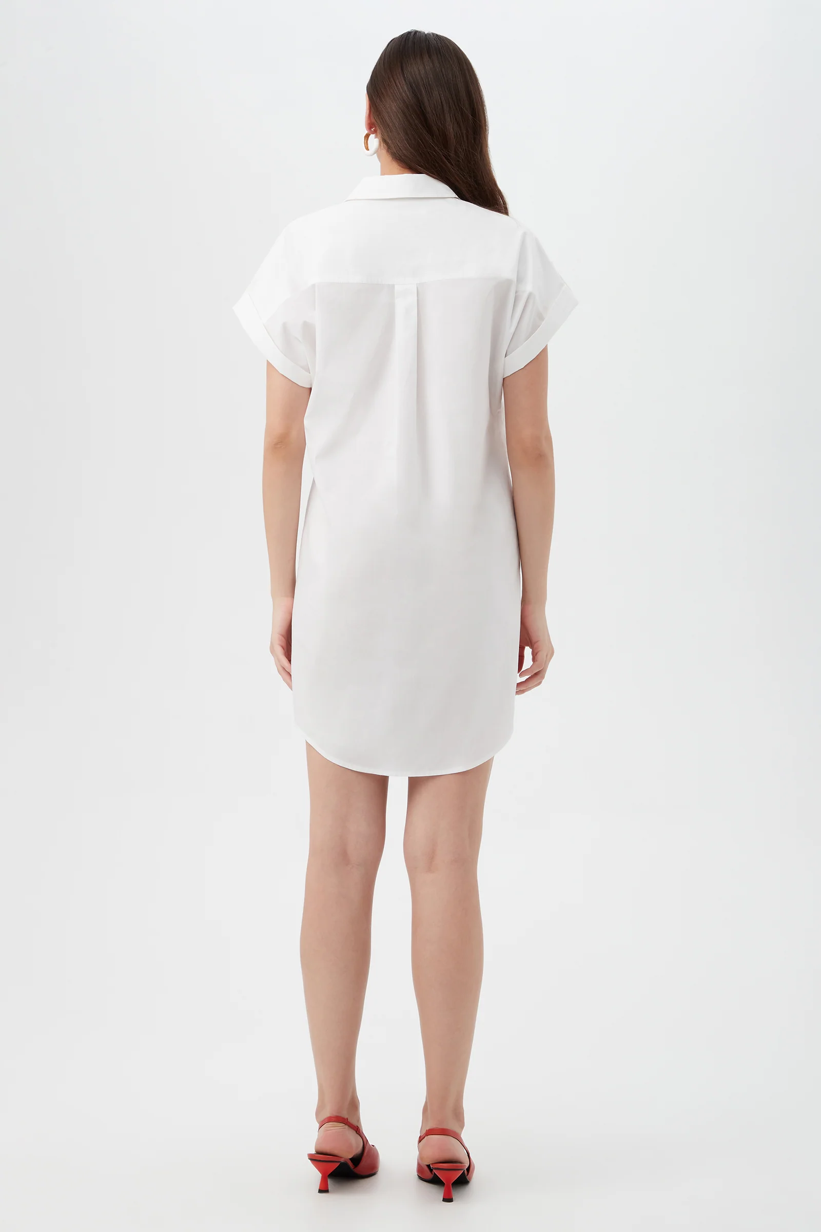 Bonsoir Short-Sleeve Shirt Dress - Image 3