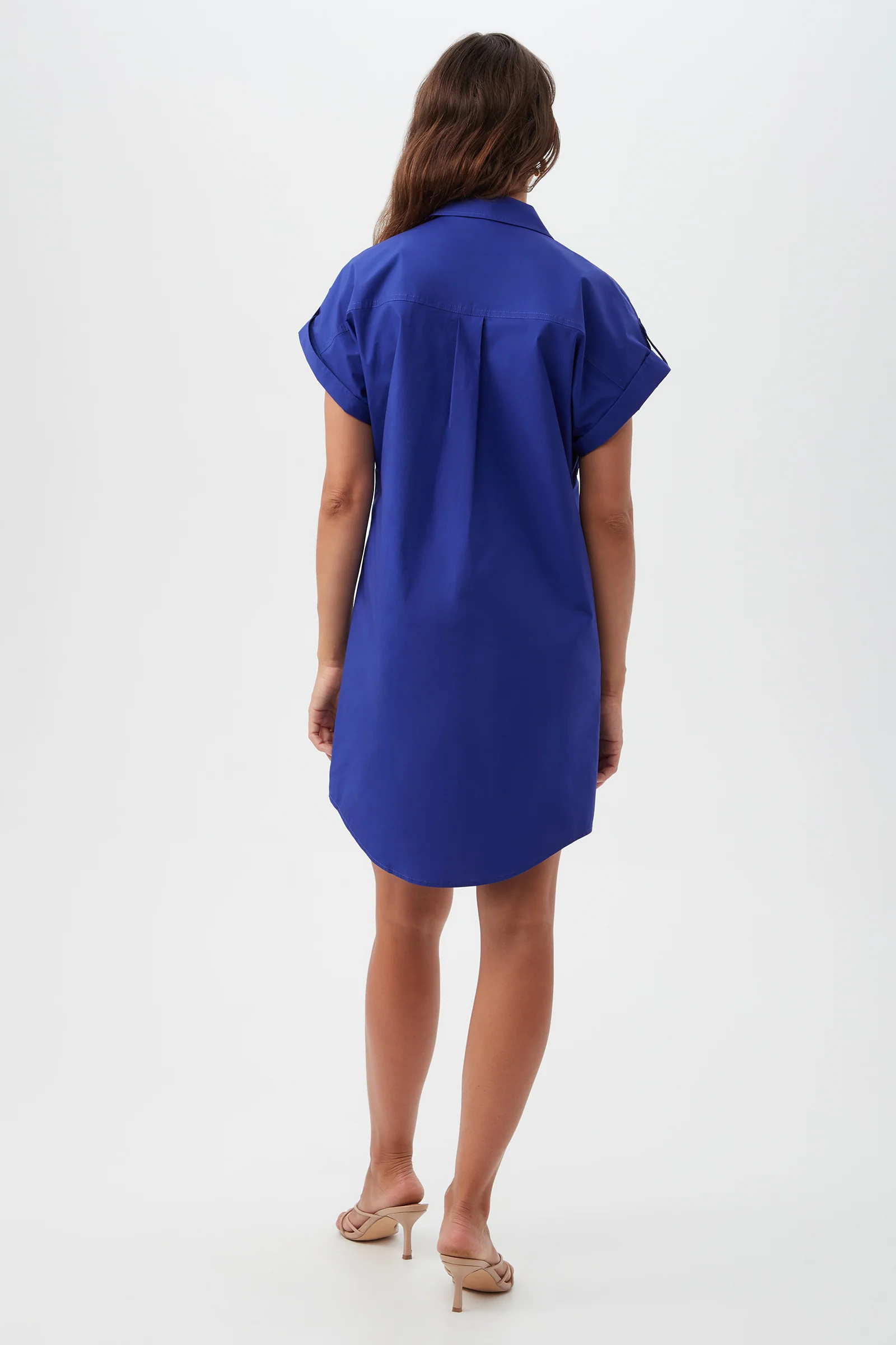 Bonsoir Short-Sleeve Shirt Dress - Image 6