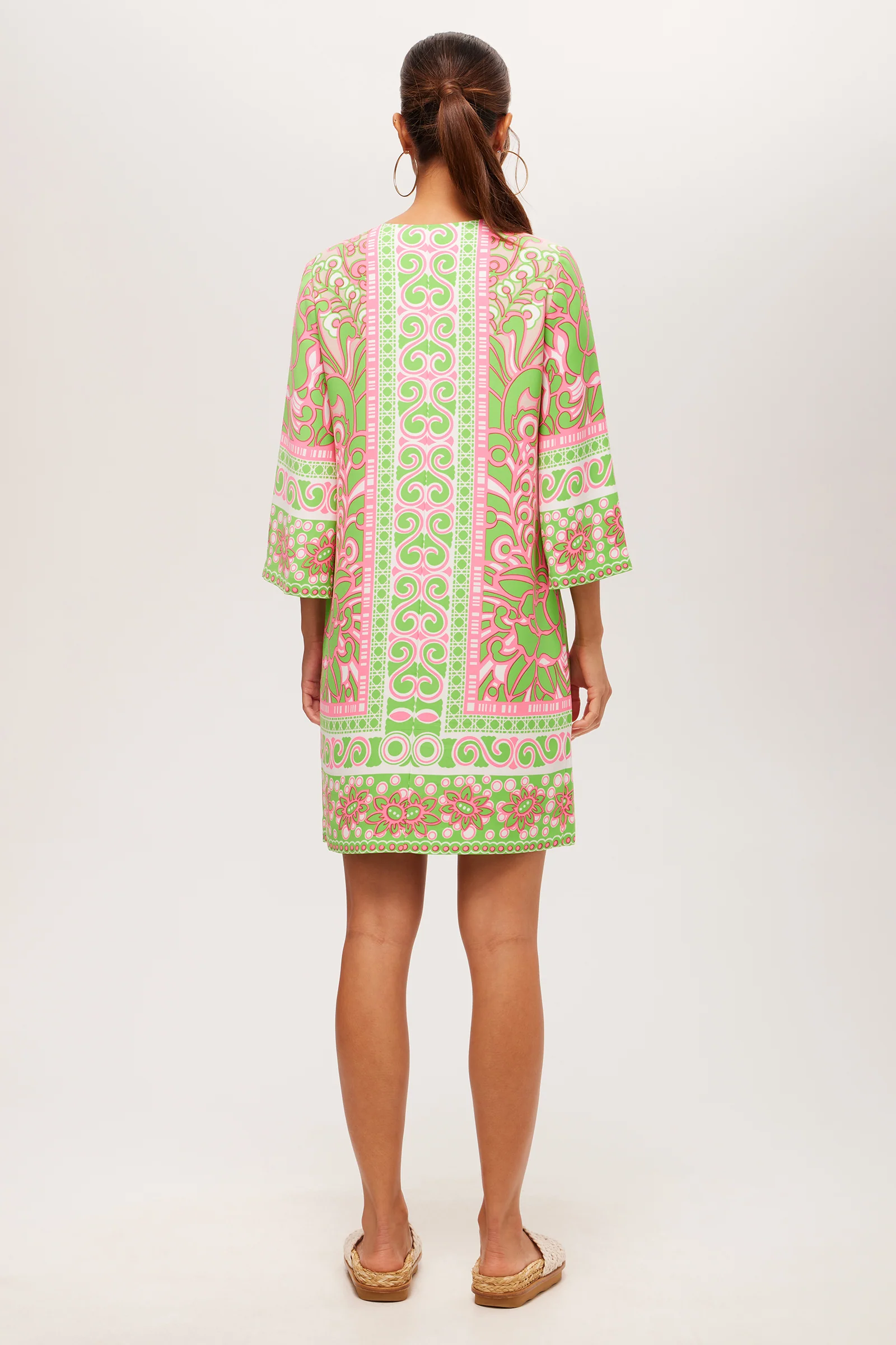 Botanical Zip Dress - Petra Floral - Image 3