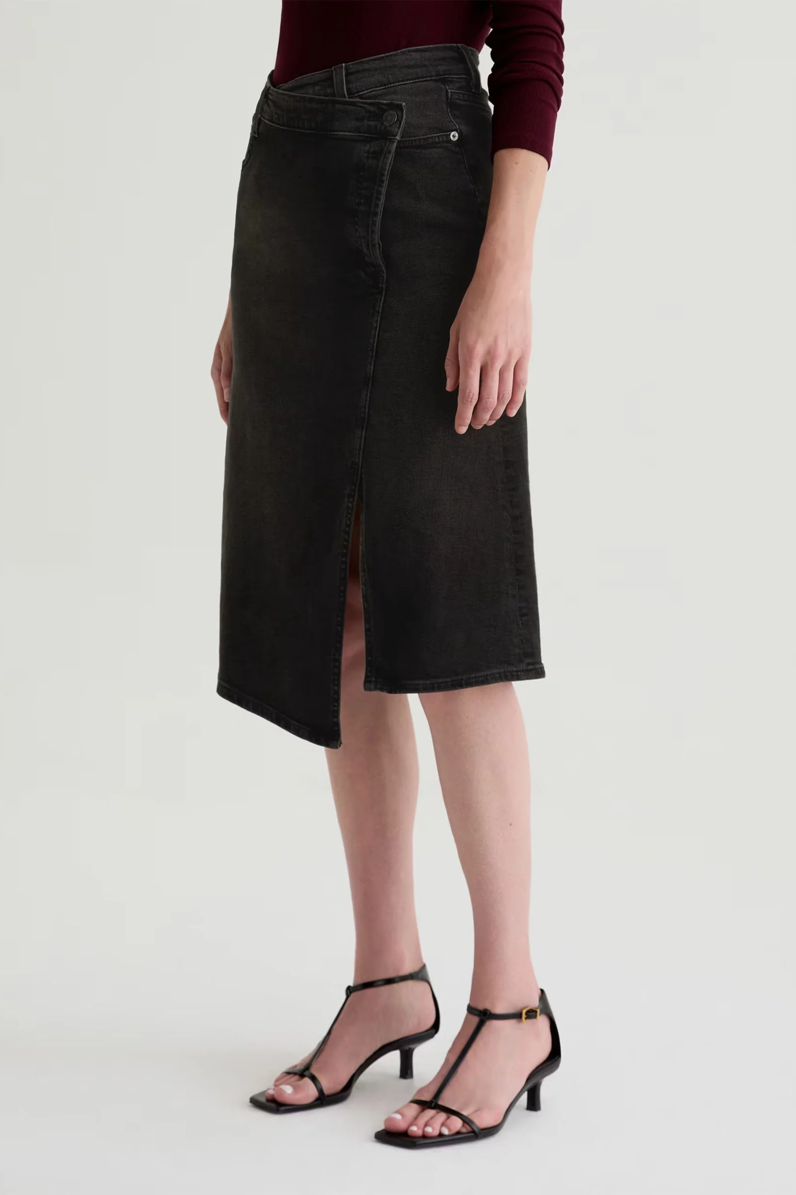 Bruna Wrap Midi Skirt - Image 3