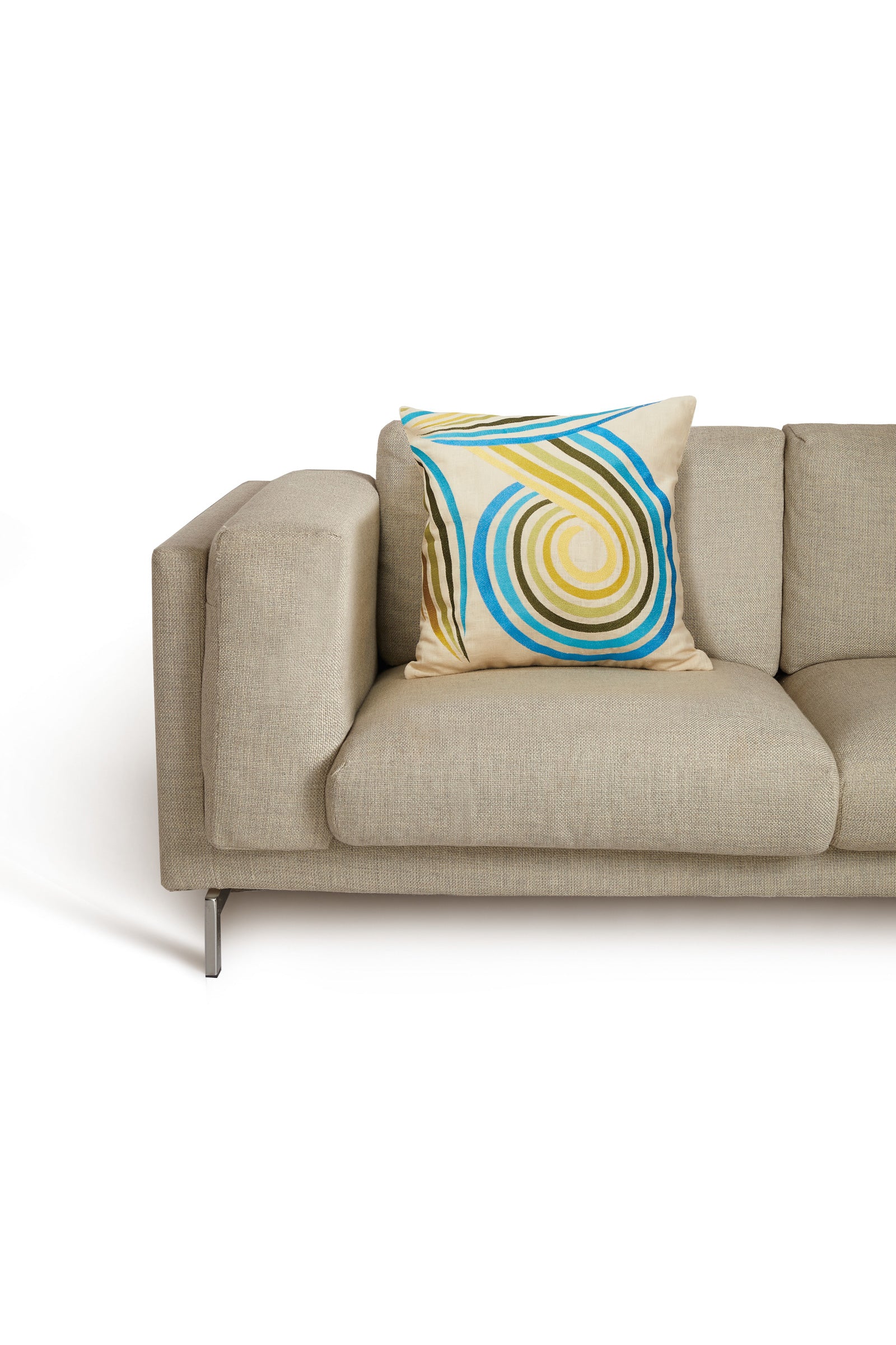 Calexico Embroidered Square Pillow - Image 6