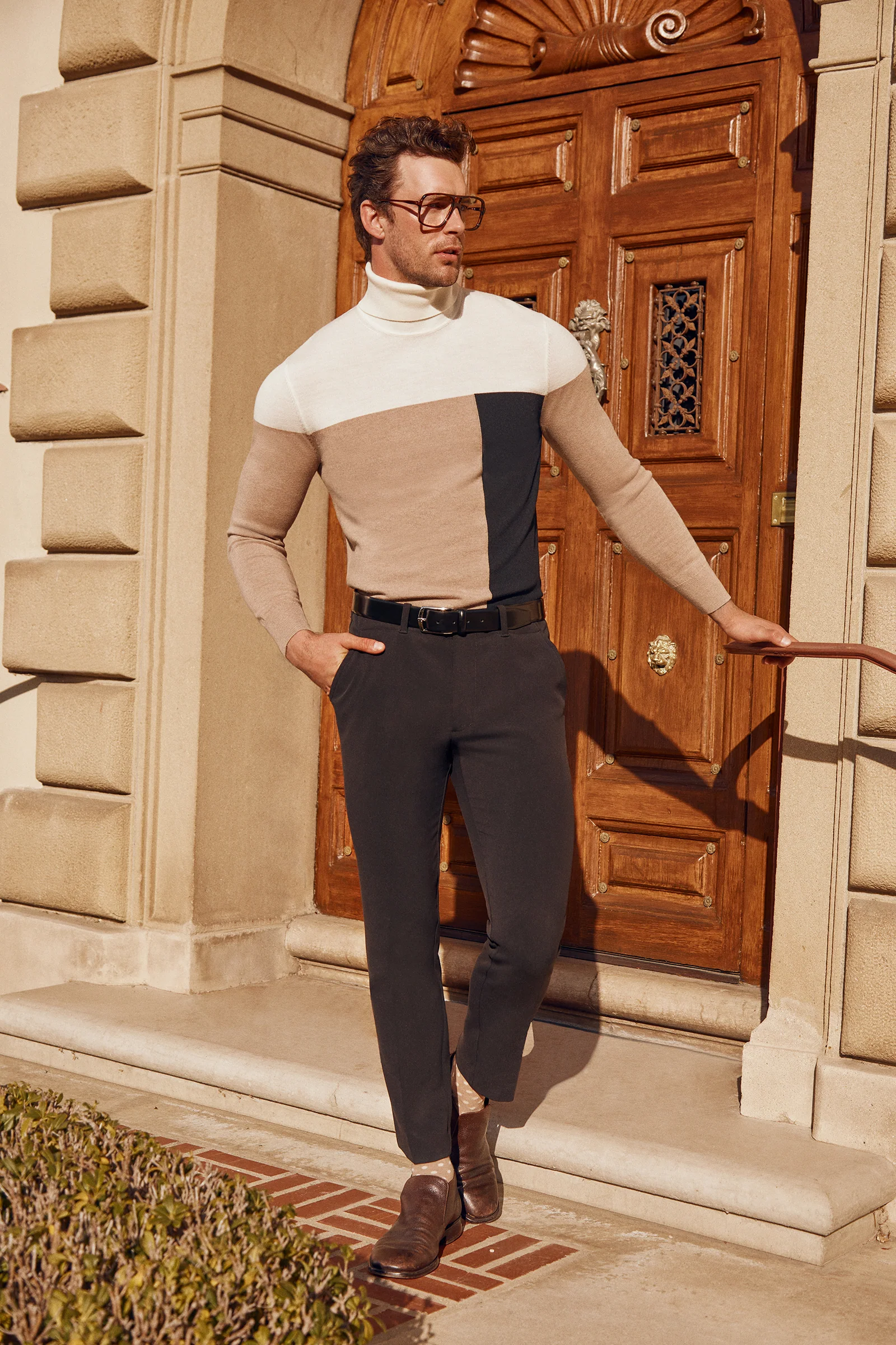 Callisto Turtleneck Sweater - Merino Wool - Image 4