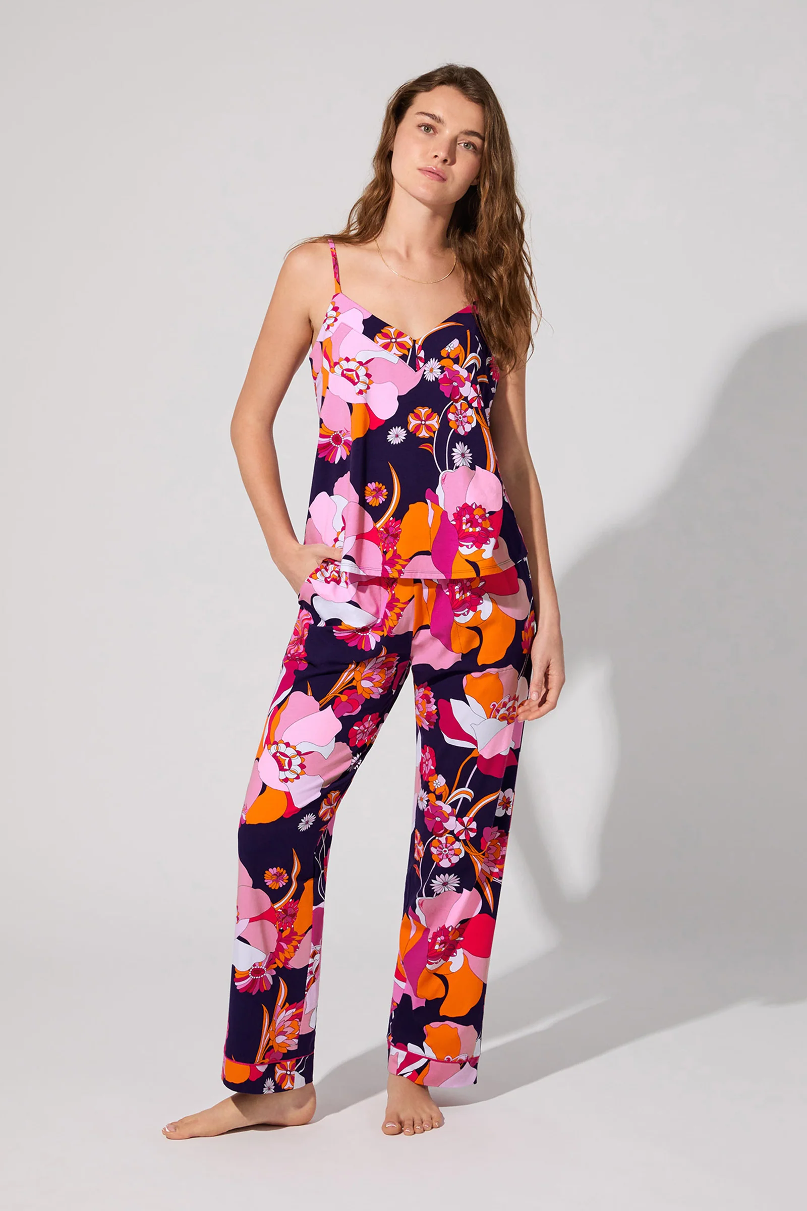 Cami Pj Set - Floral Medley