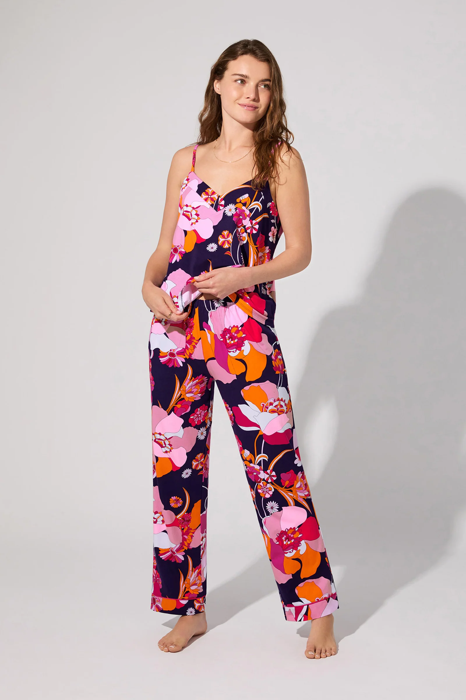 Cami Pj Set - Floral Medley - Image 2