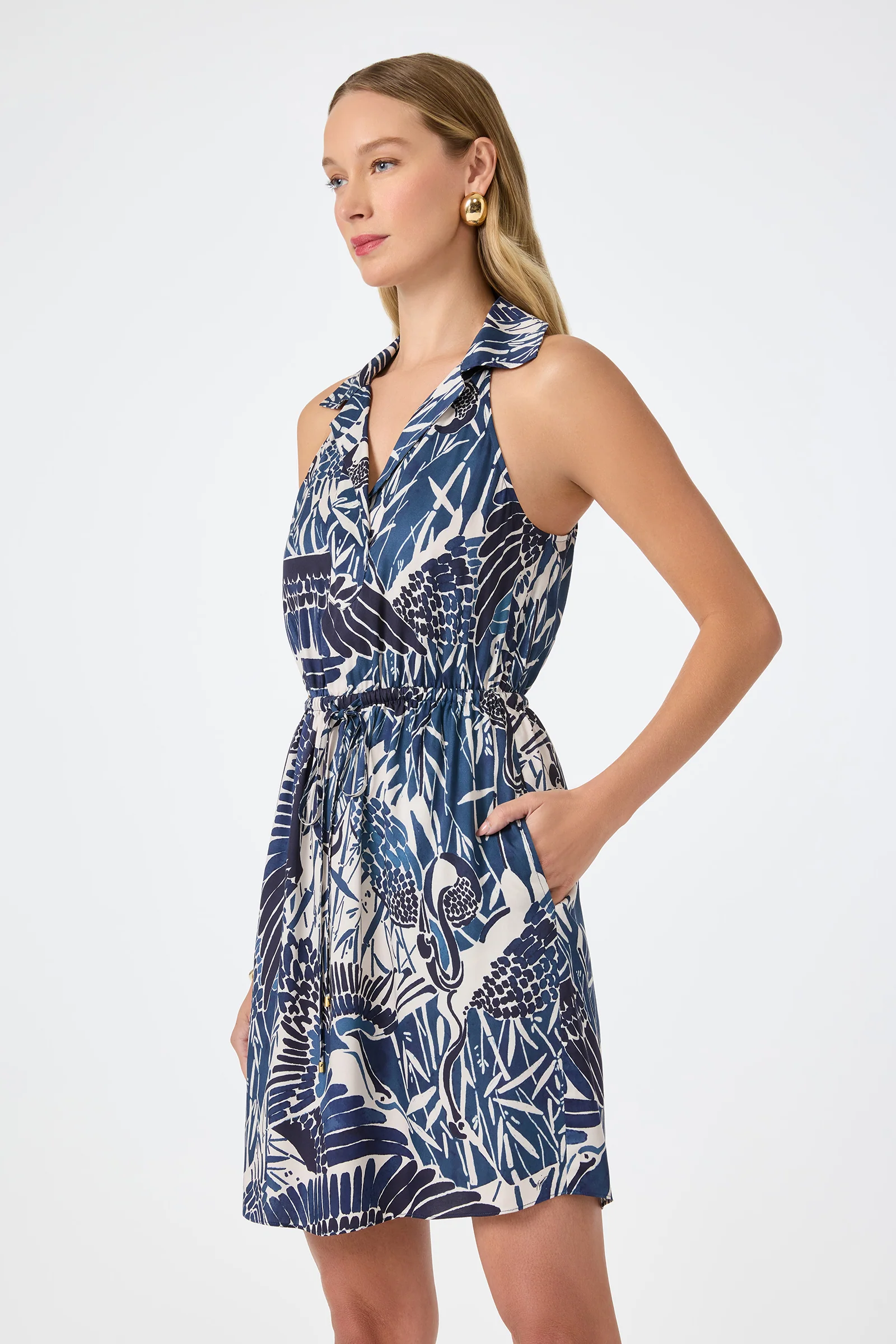 Caribbean Mini Dress - Tsuru - Image 3