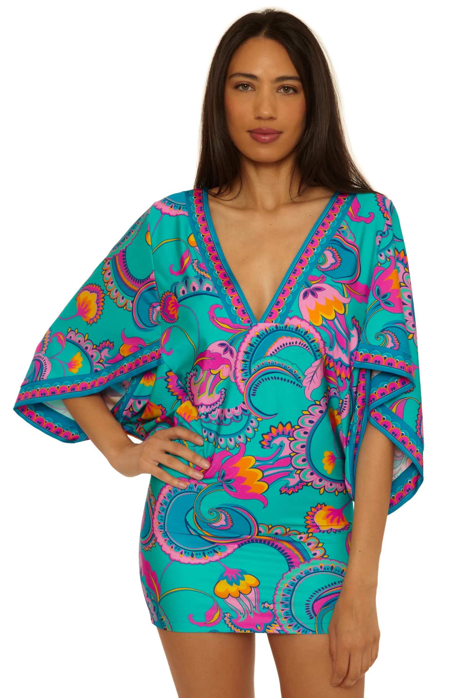 Casablanca Tunic Cover-Up - Mykonos