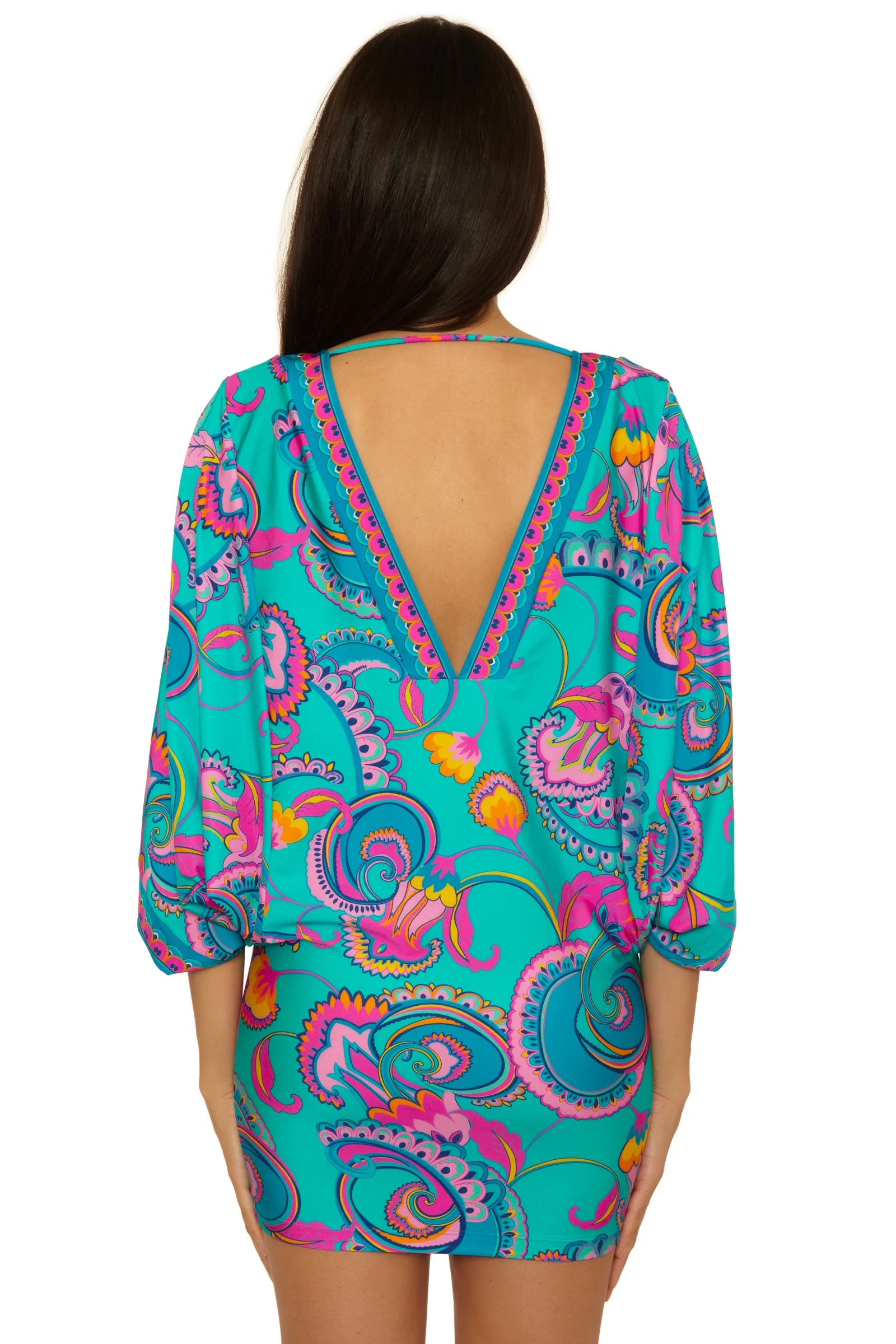 Casablanca Tunic Cover-Up - Mykonos - Image 3