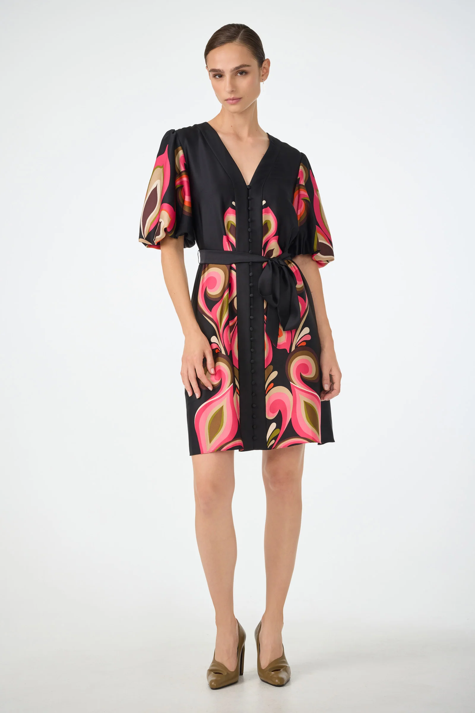 Certonia Puff Sleeve Dress - Sanctuary