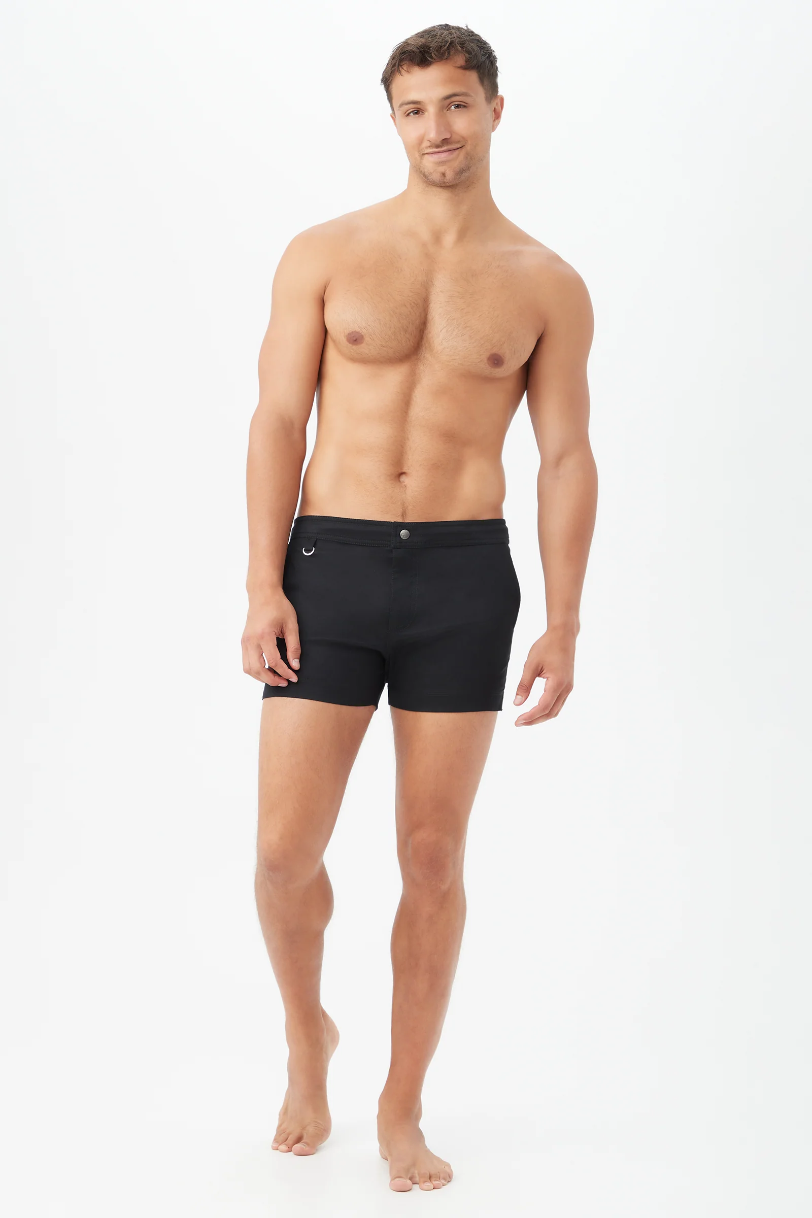 Chico Swim Trunk - Metallic Swim Woven - Image 3