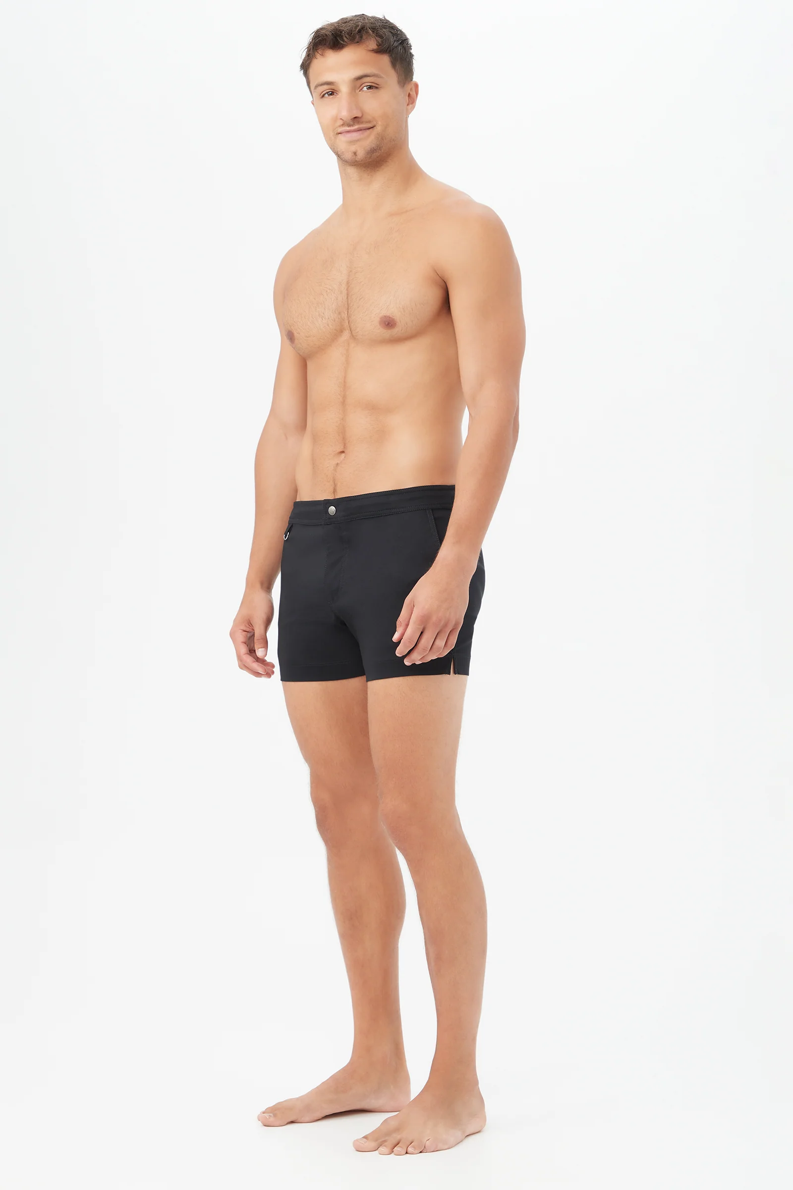Chico Swim Trunk - Metallic Swim Woven - Image 4