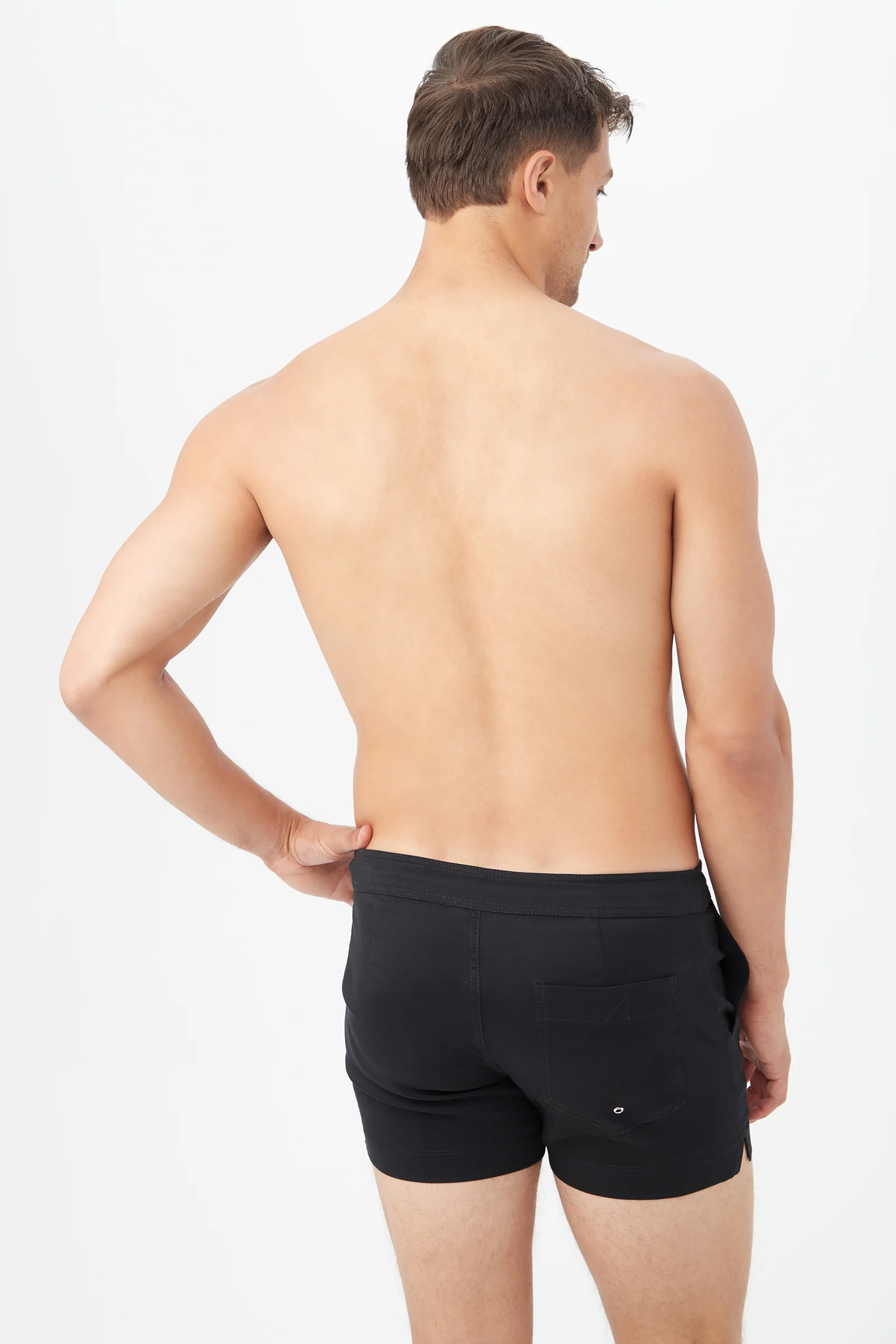 Chico Swim Trunk - Metallic Swim Woven - Image 6