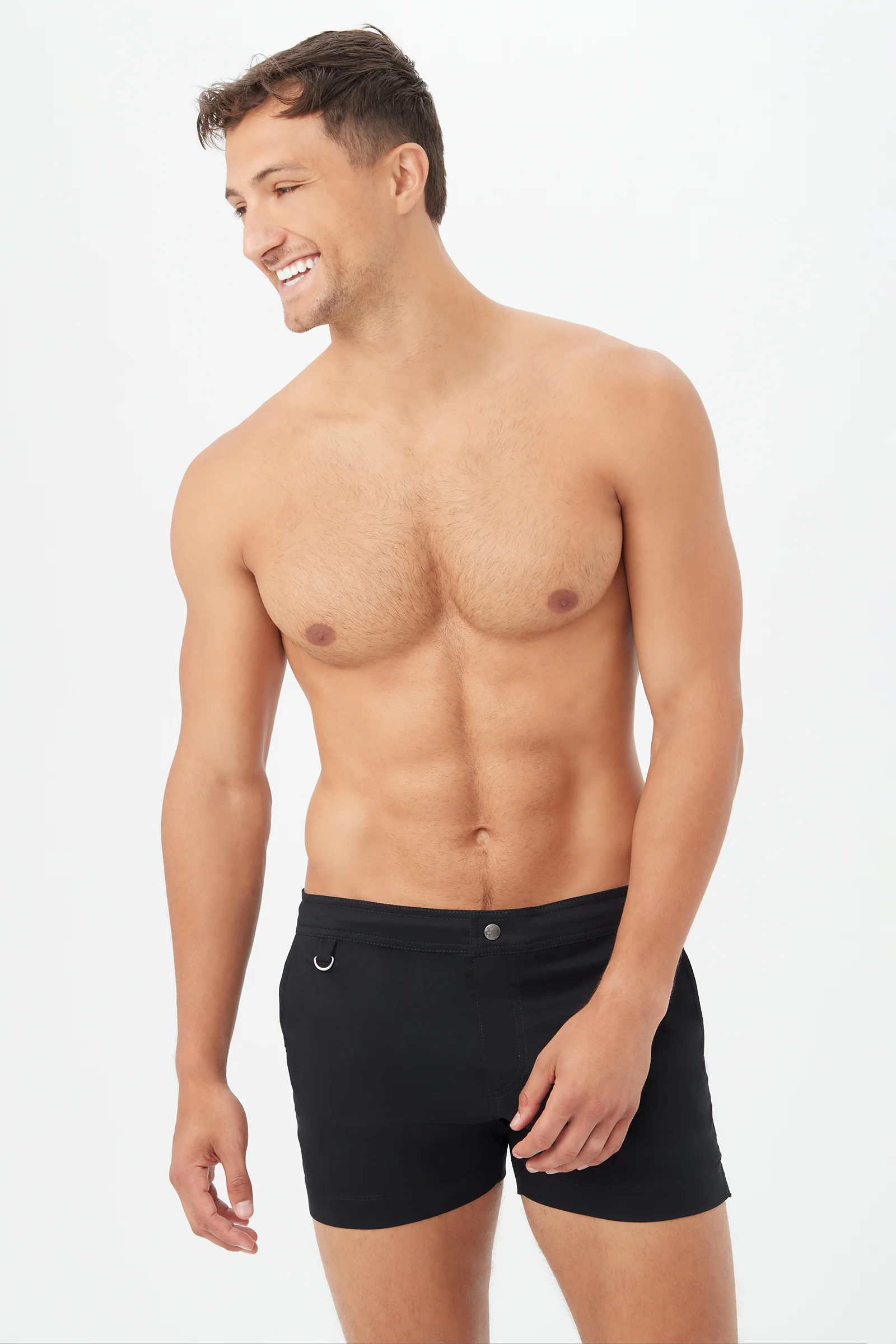 Chico Swim Trunk - Metallic Swim Woven - Image 9