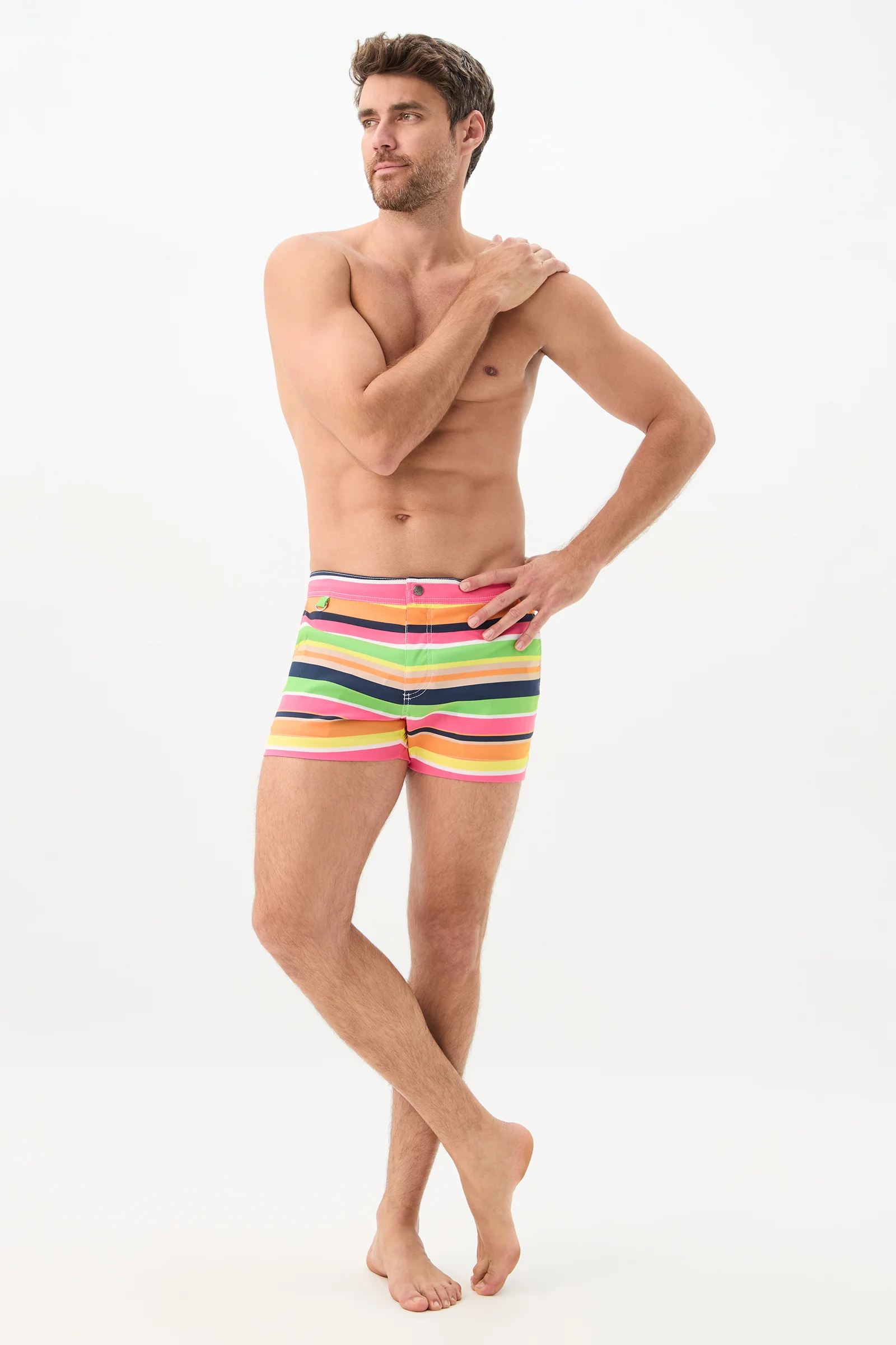 Chico Swim Trunk - Splash Stripe