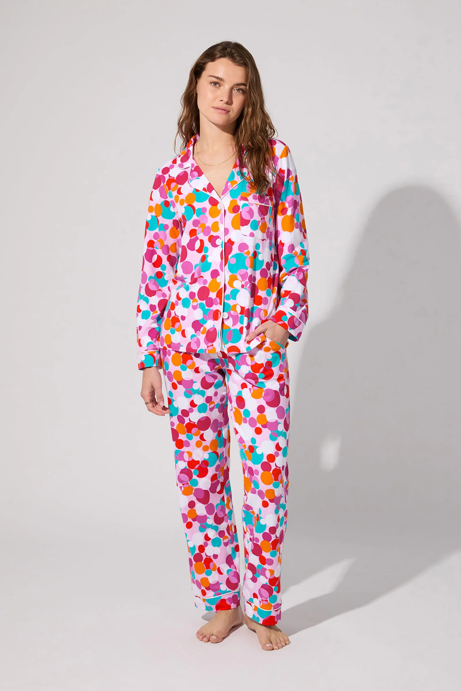 Classic Pj Set -Bubble Dots