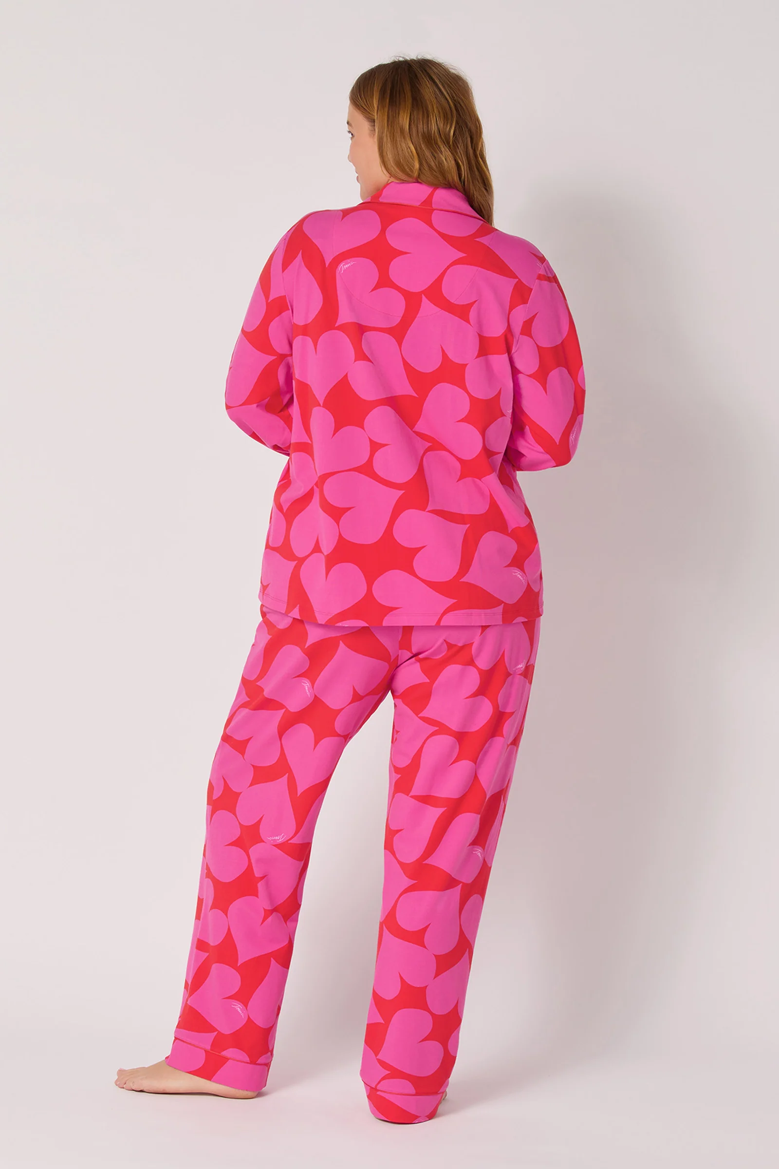 Classic PJ Set - Hearts - Image 6