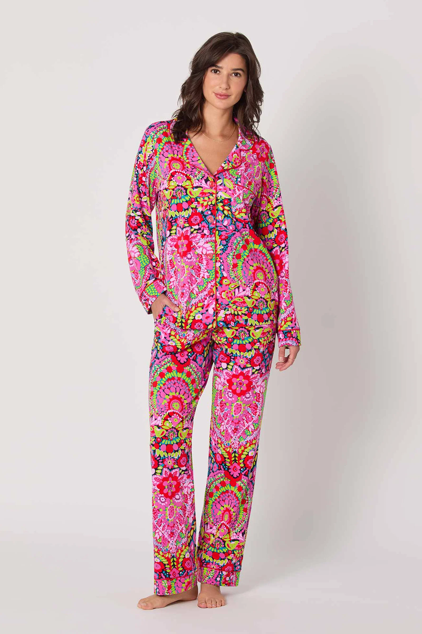 Classic PJ Set - Las Flores