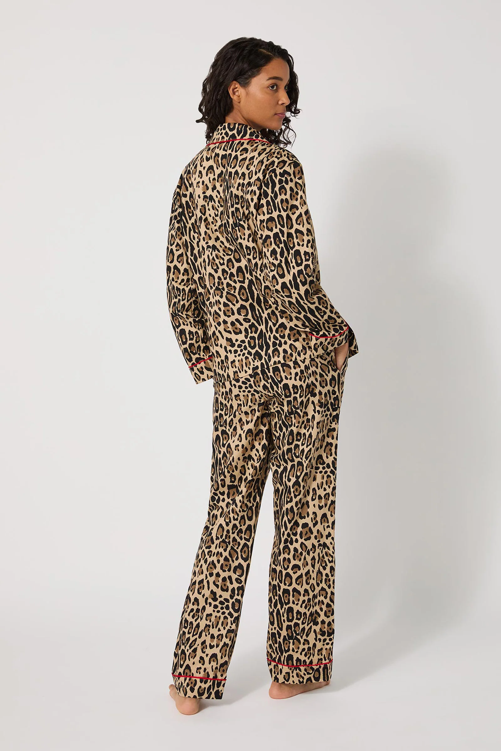 Classic PJ Set - Leopard Stripe - Image 3