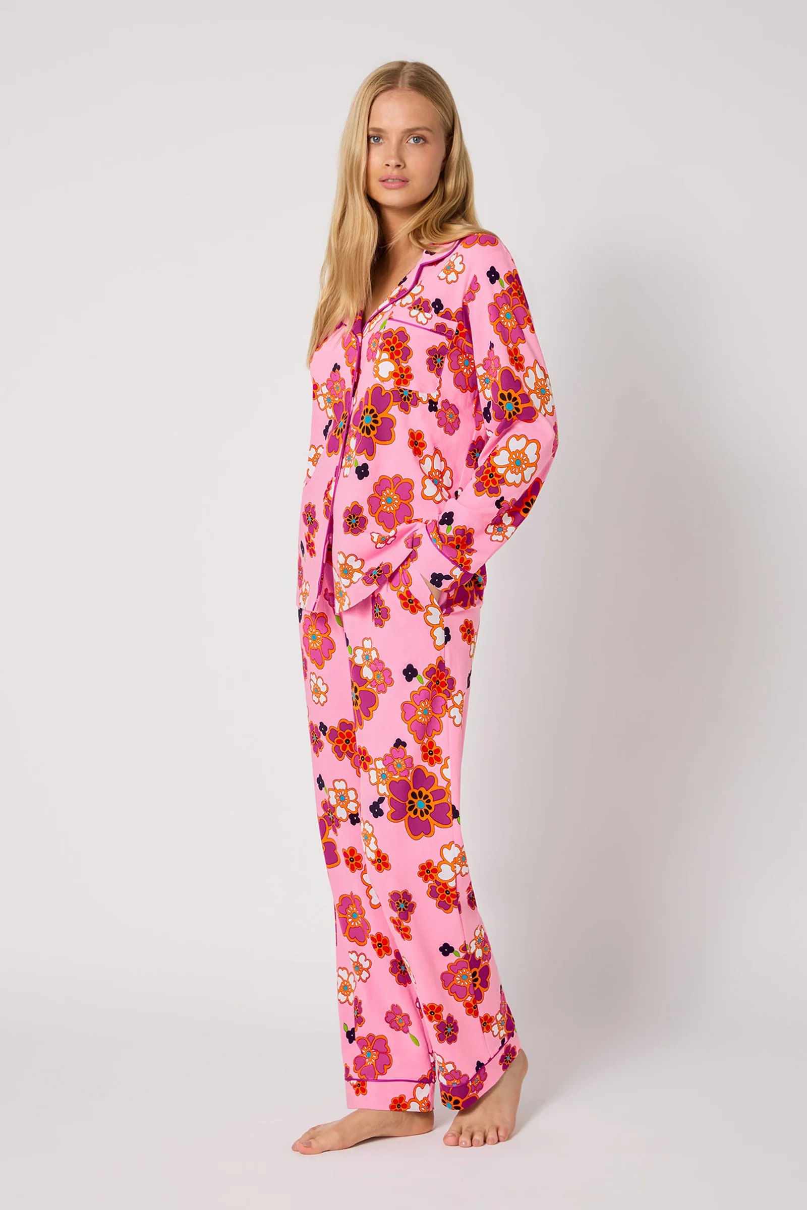 Classic PJ Set - Resort Floral - Image 2