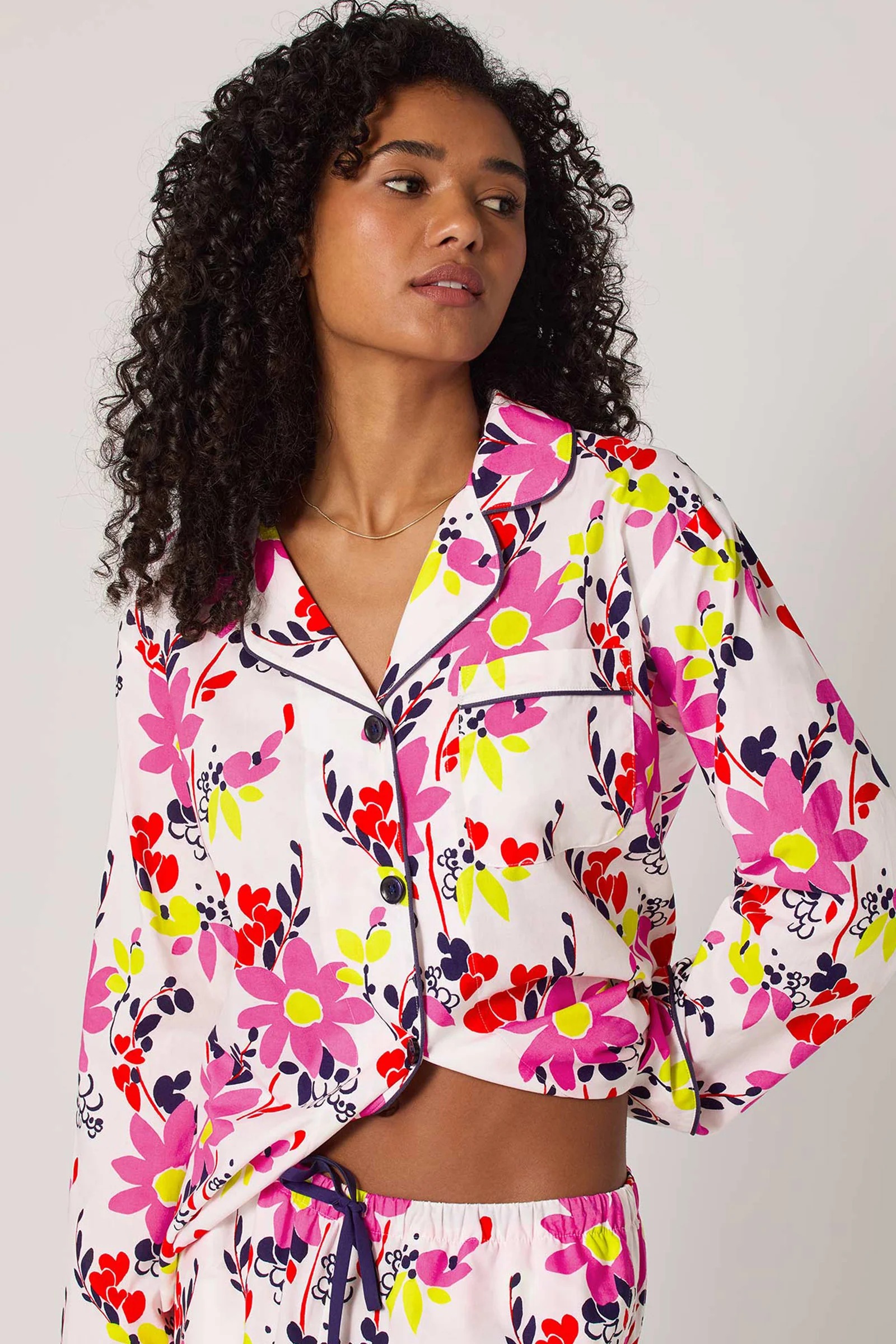 Classic PJ Set - Whimsical Floral - Image 4